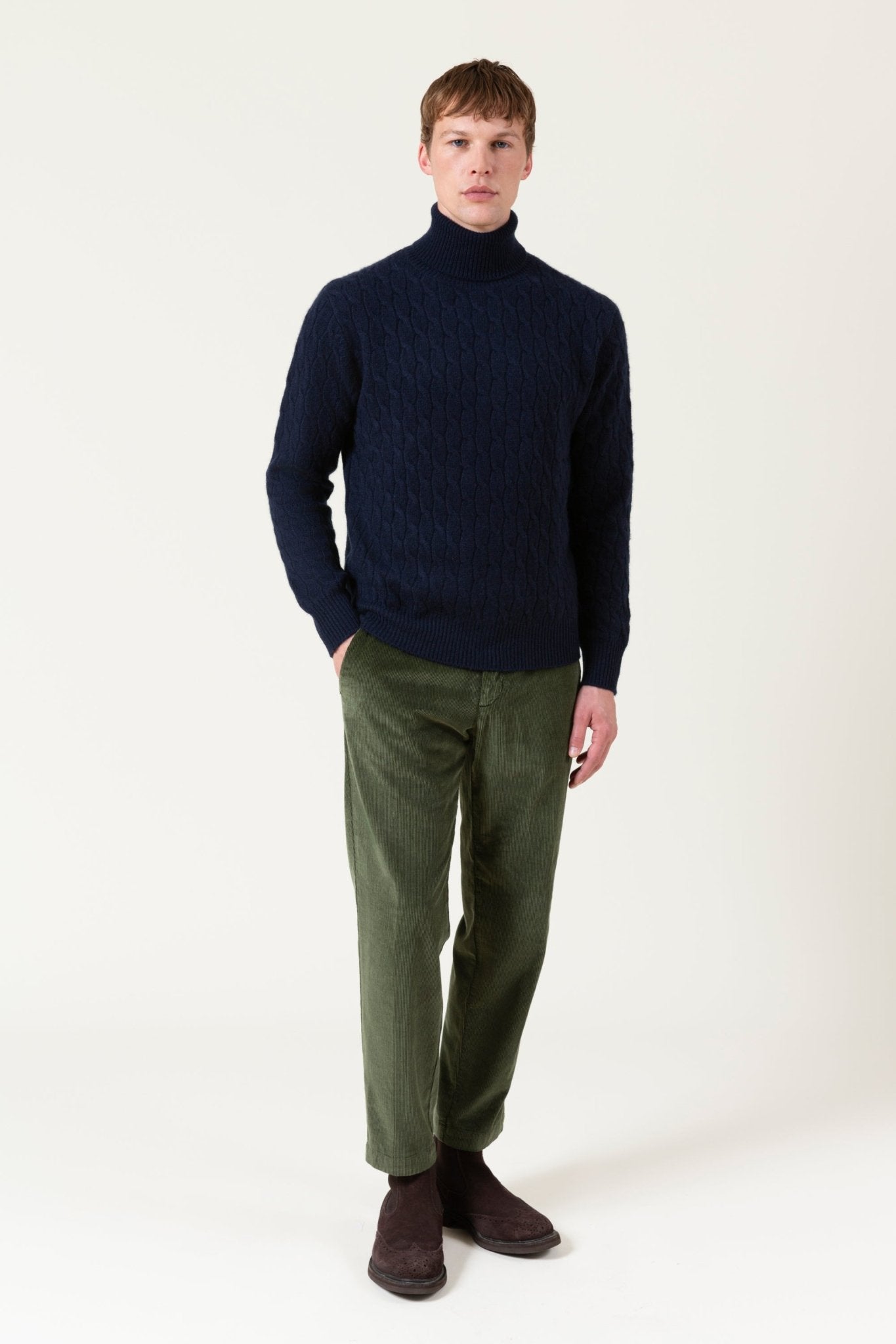 Autore Curtis Maglia Dolcevita Lana E Cashmere - Maglioni - autore - brand - Autore