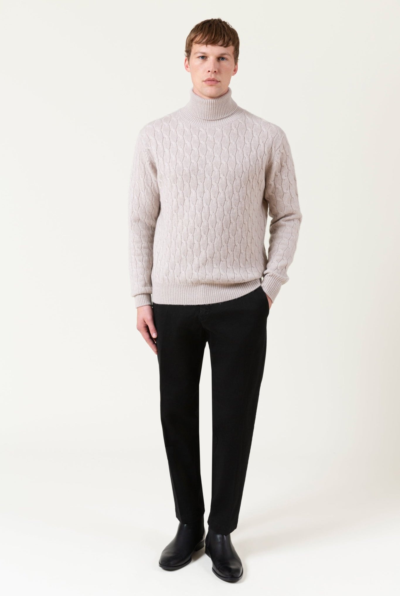 Autore Curtis Maglia Dolcevita Lana E Cashmere - Maglioni - autore - brand - Autore