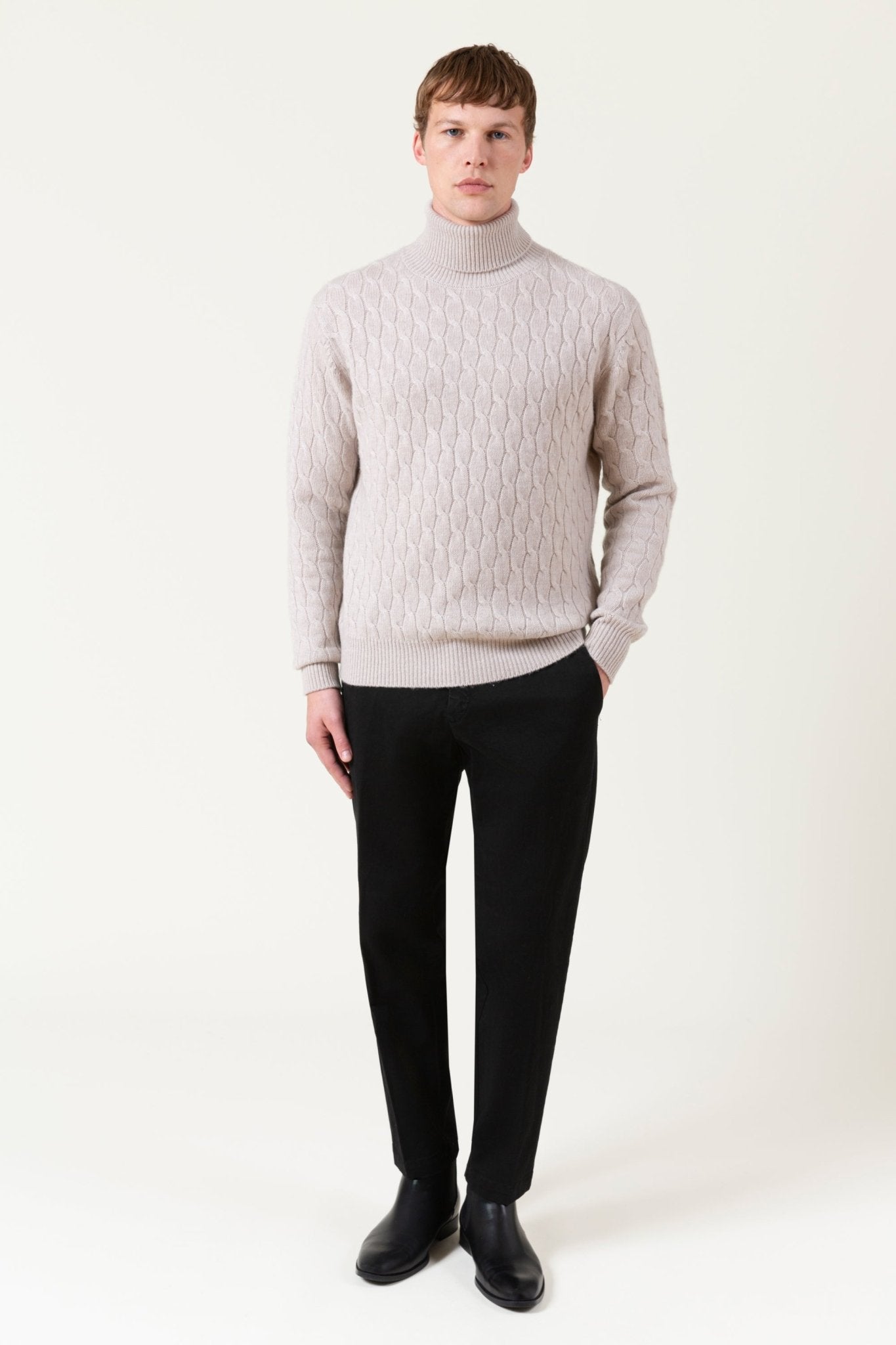 Autore Curtis Maglia Dolcevita Lana E Cashmere - Maglioni - autore - brand - Autore