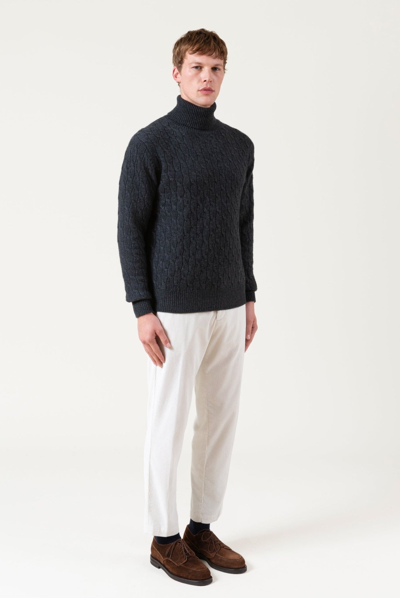 Autore Curtis Maglia Dolcevita Lana E Cashmere - Maglioni - autore - brand - Autore