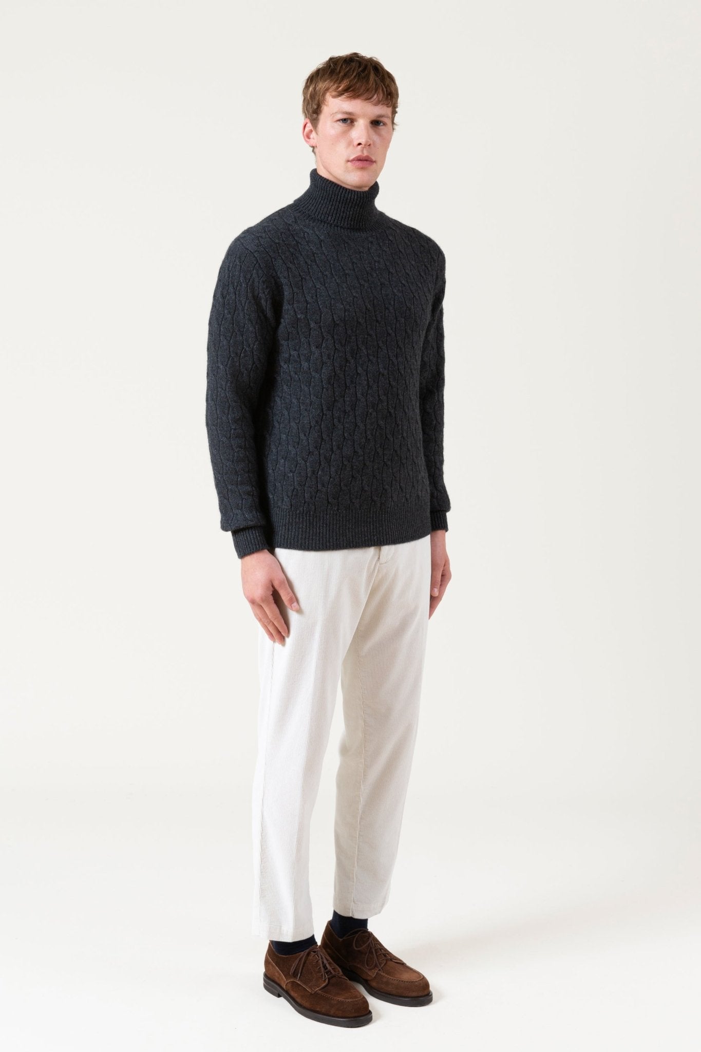 Autore Curtis Maglia Dolcevita Lana E Cashmere - Maglioni - autore - brand - Autore