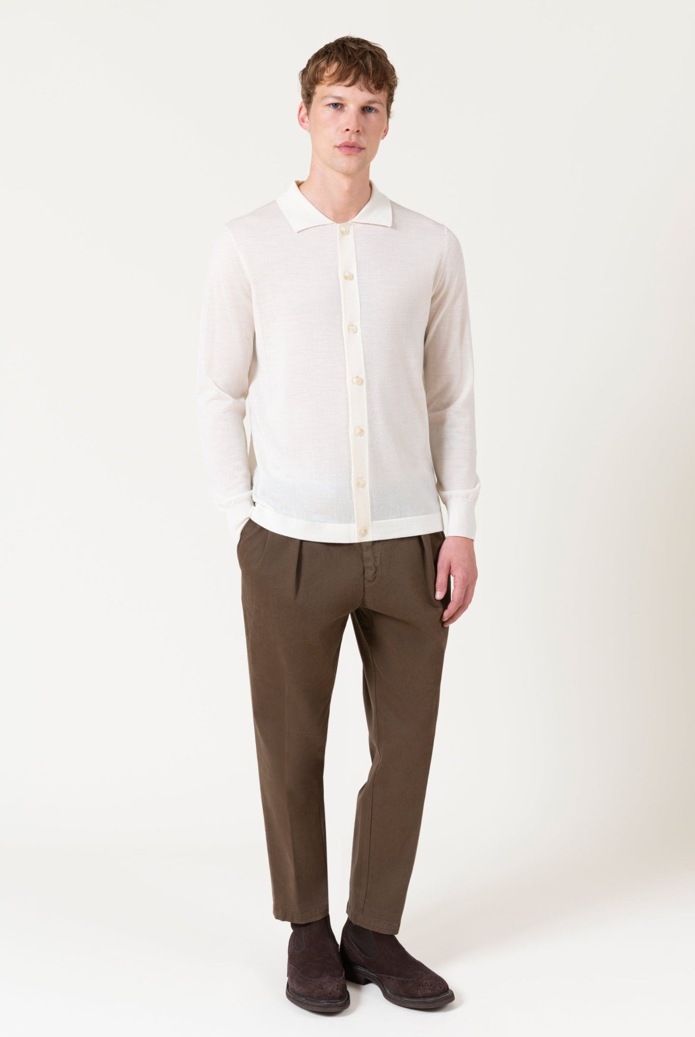 Autore Freeman Cardigan In Lana Merino - Maglioni - autore - brand - Autore