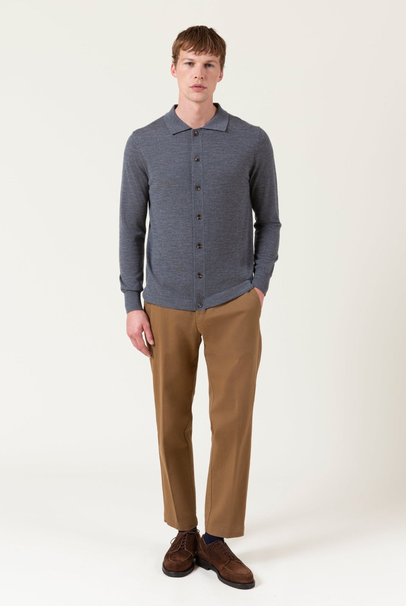 Autore Freeman Cardigan In Lana Merino - Maglioni - autore - brand - Autore
