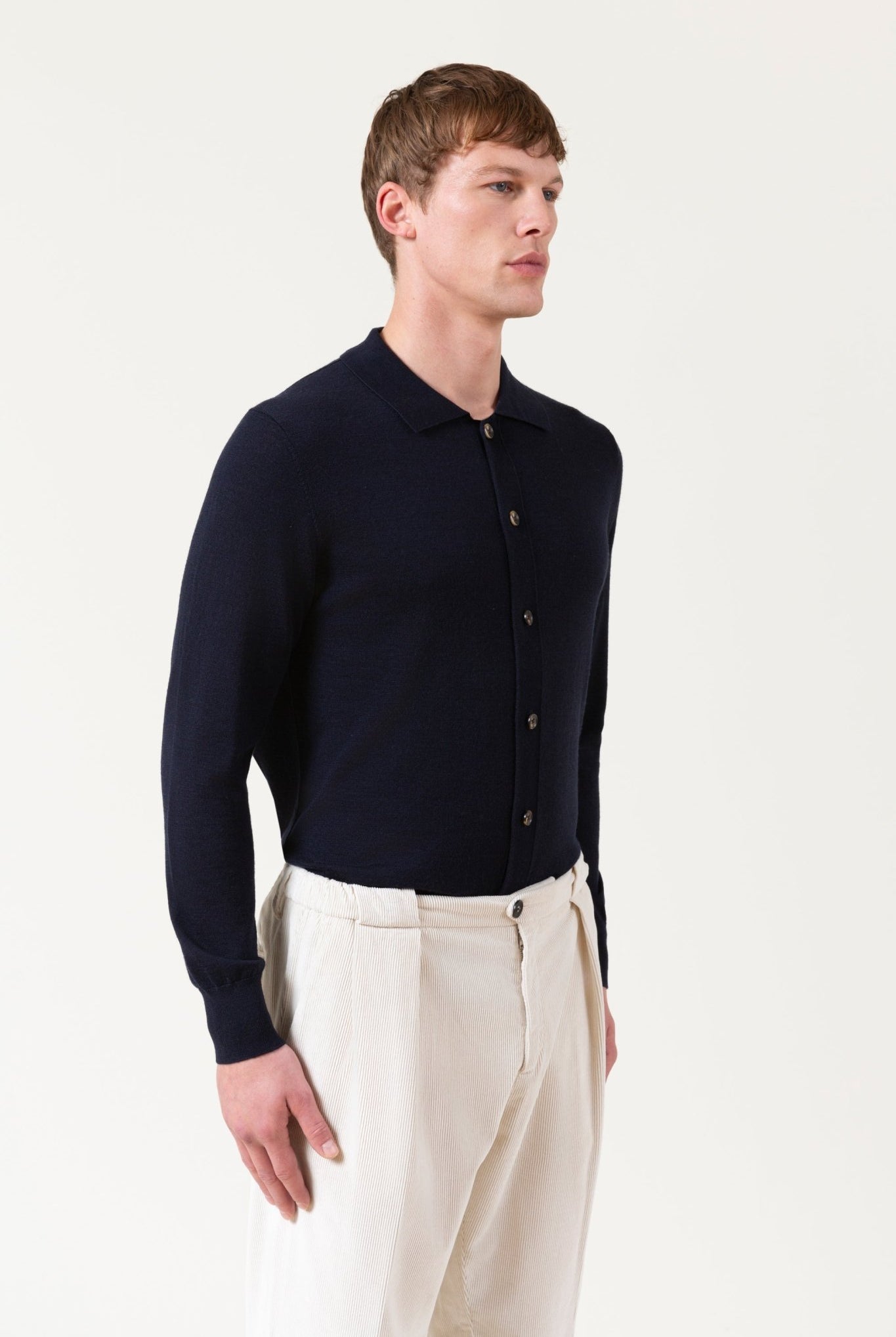 Autore Freeman Cardigan In Lana Merino - Maglioni - autore - brand - Autore