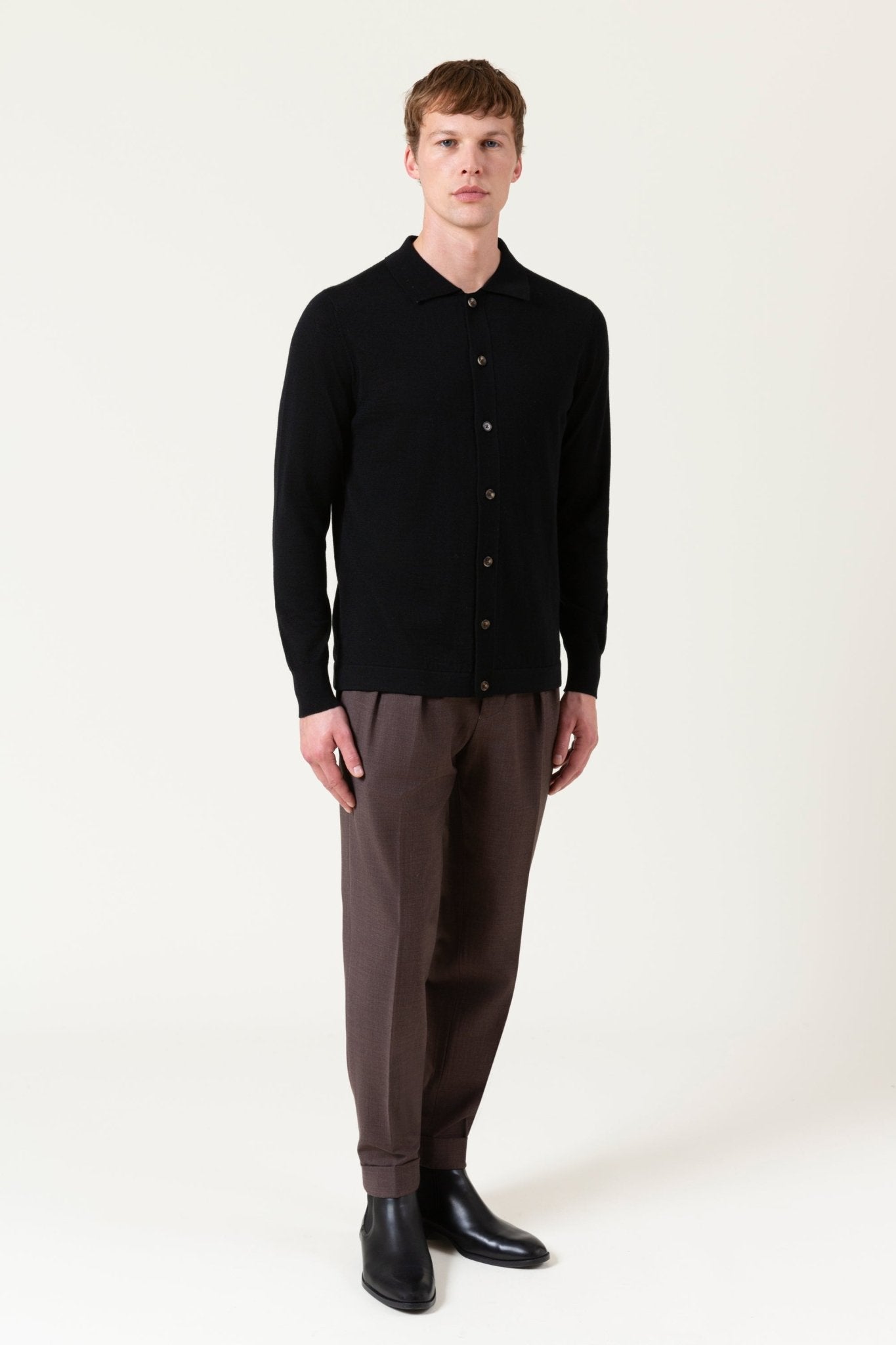 Autore Freeman Cardigan In Lana Merino - Maglioni - autore - brand - Autore