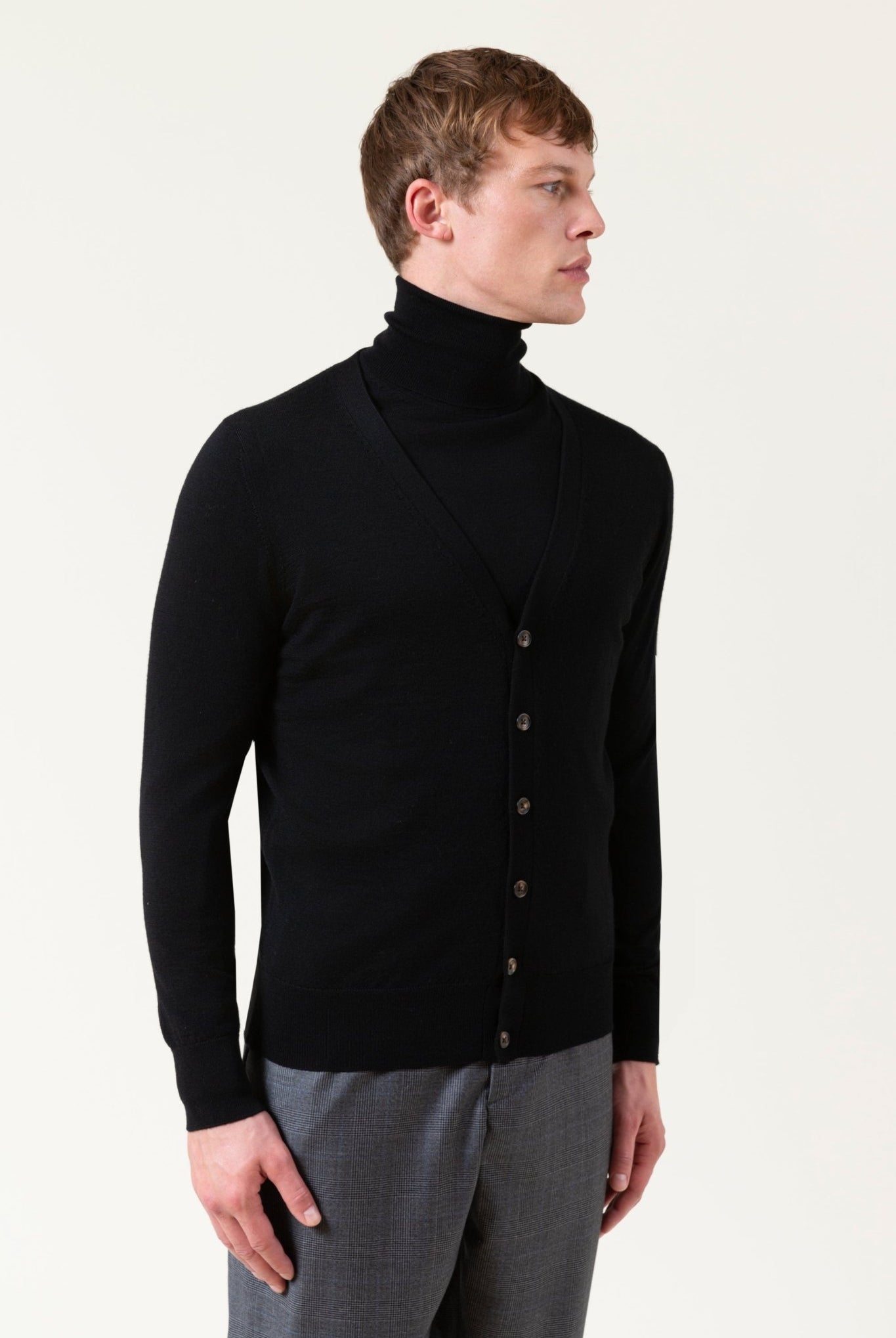 Autore Hoffman Cardigan In Lana Merino - Maglioni - autore - brand - Autore