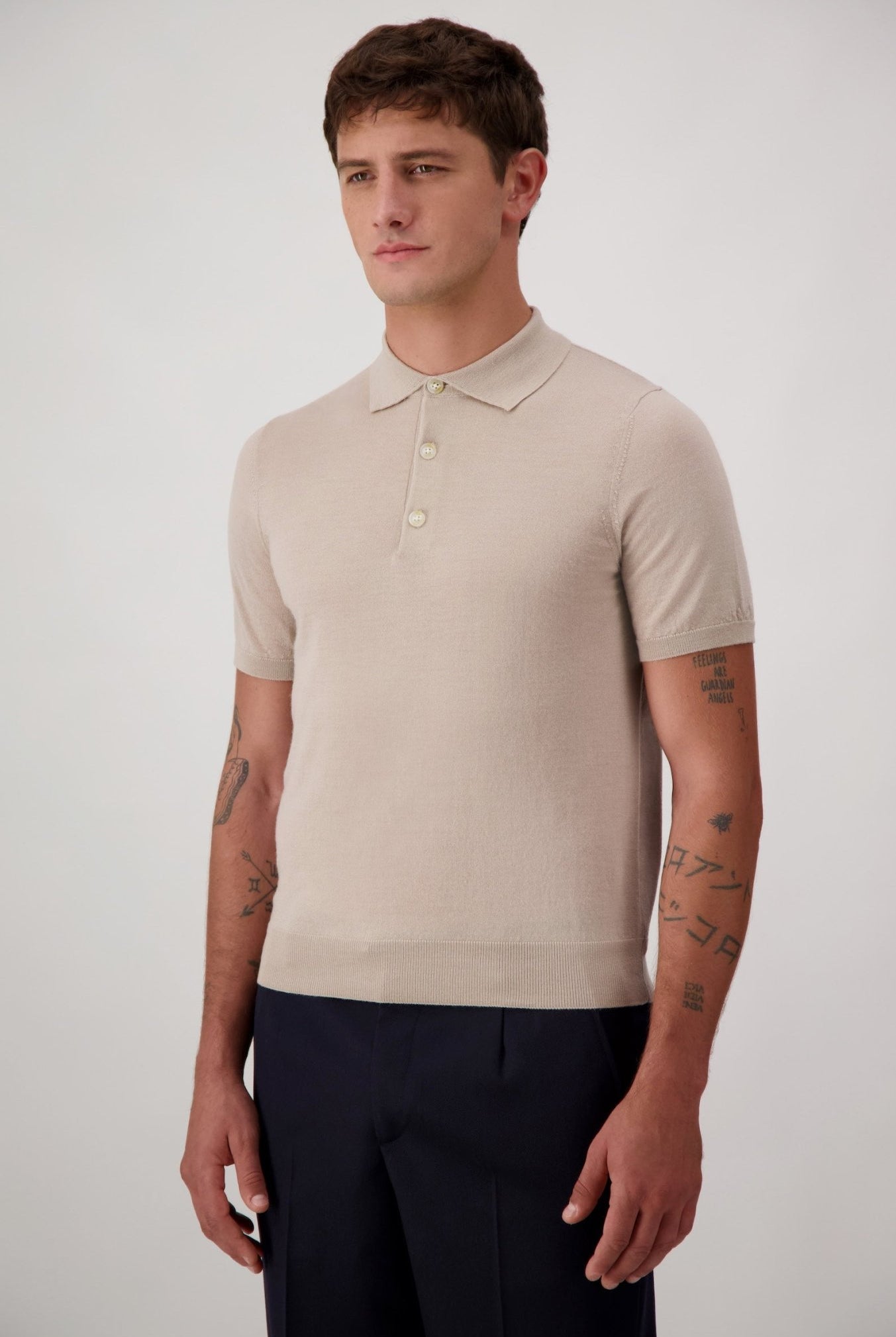 Maglia Aberg In Extrafine Lana Merino - Maglioni - Autore - Autore