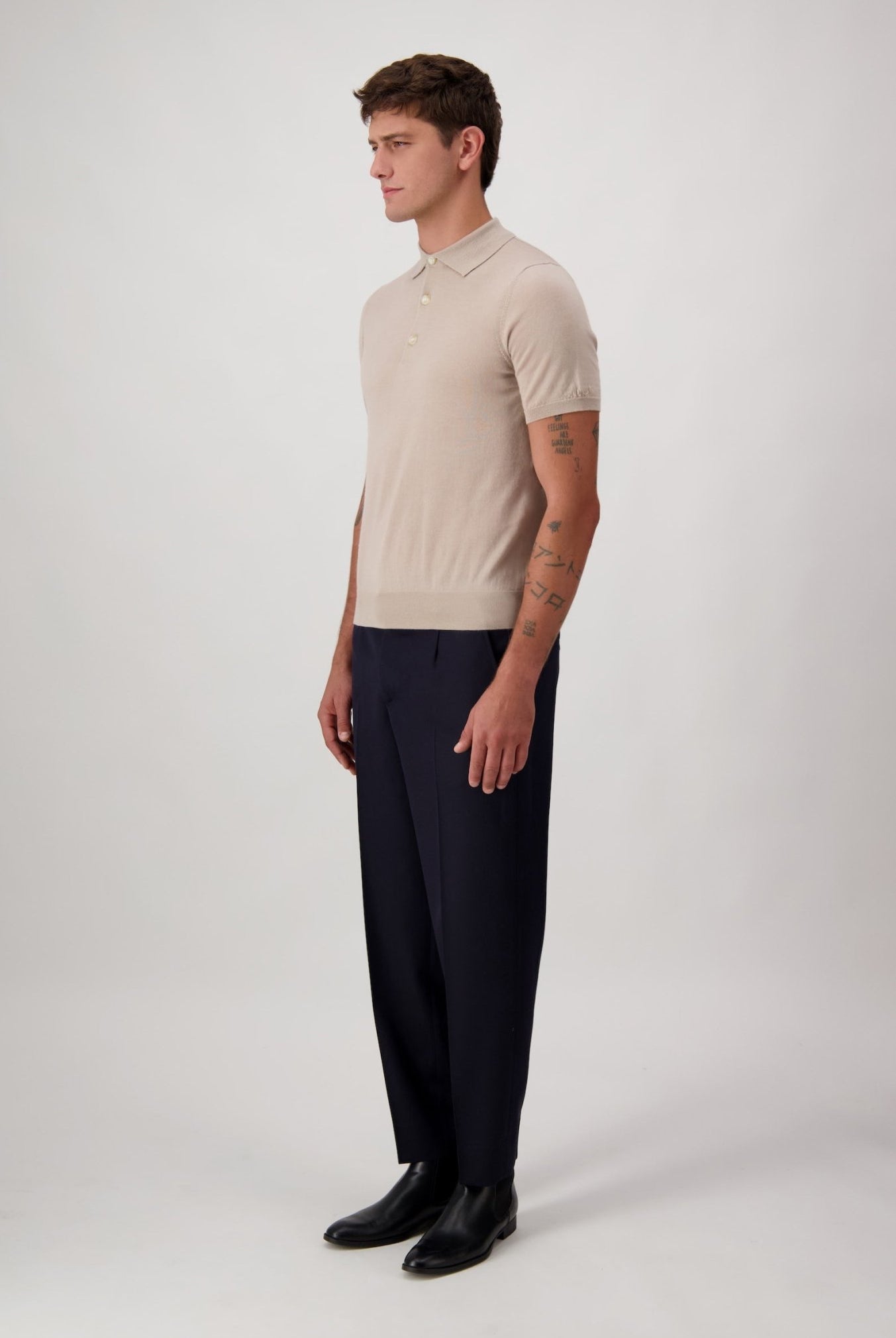 Maglia Aberg In Extrafine Lana Merino - Maglioni - Autore - Autore