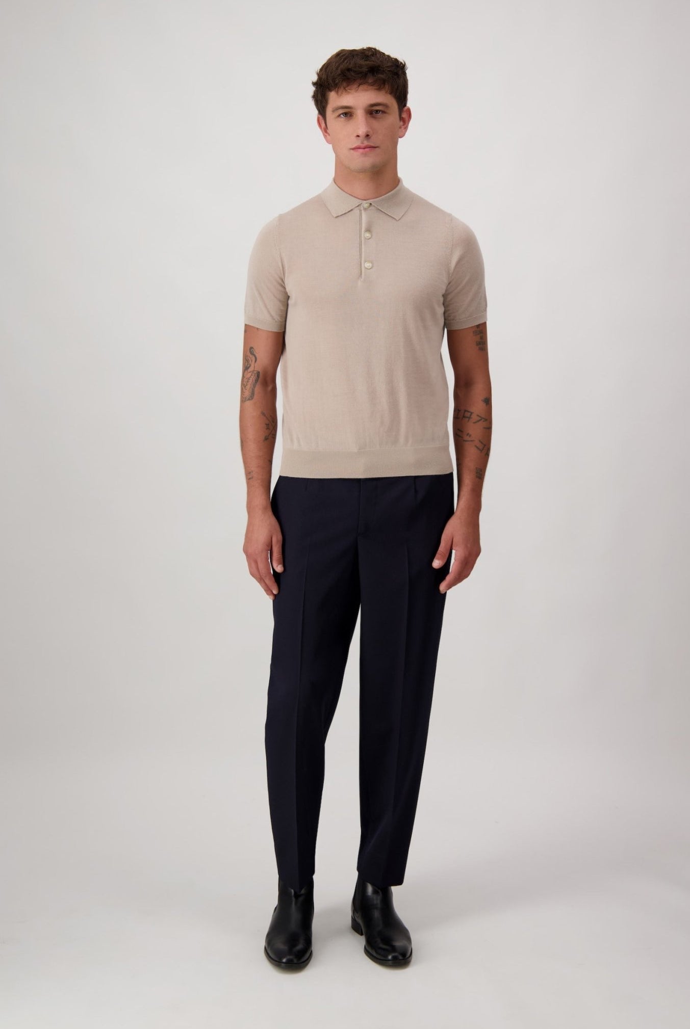 Maglia Aberg In Extrafine Lana Merino - Maglioni - Autore - Autore