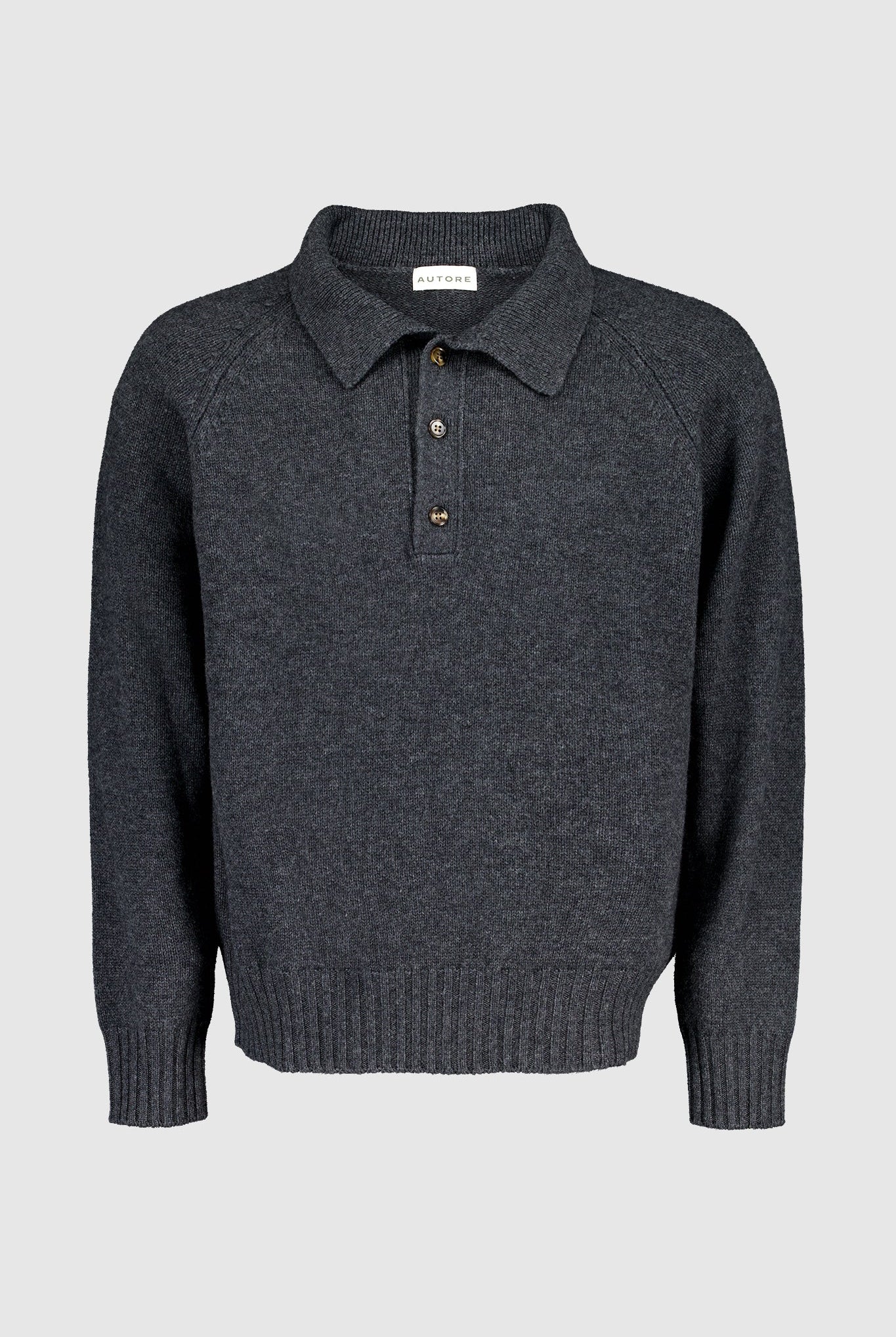 Maglia Polo Burton In Lana E Cashmere - Maglioni - Autore - Autore