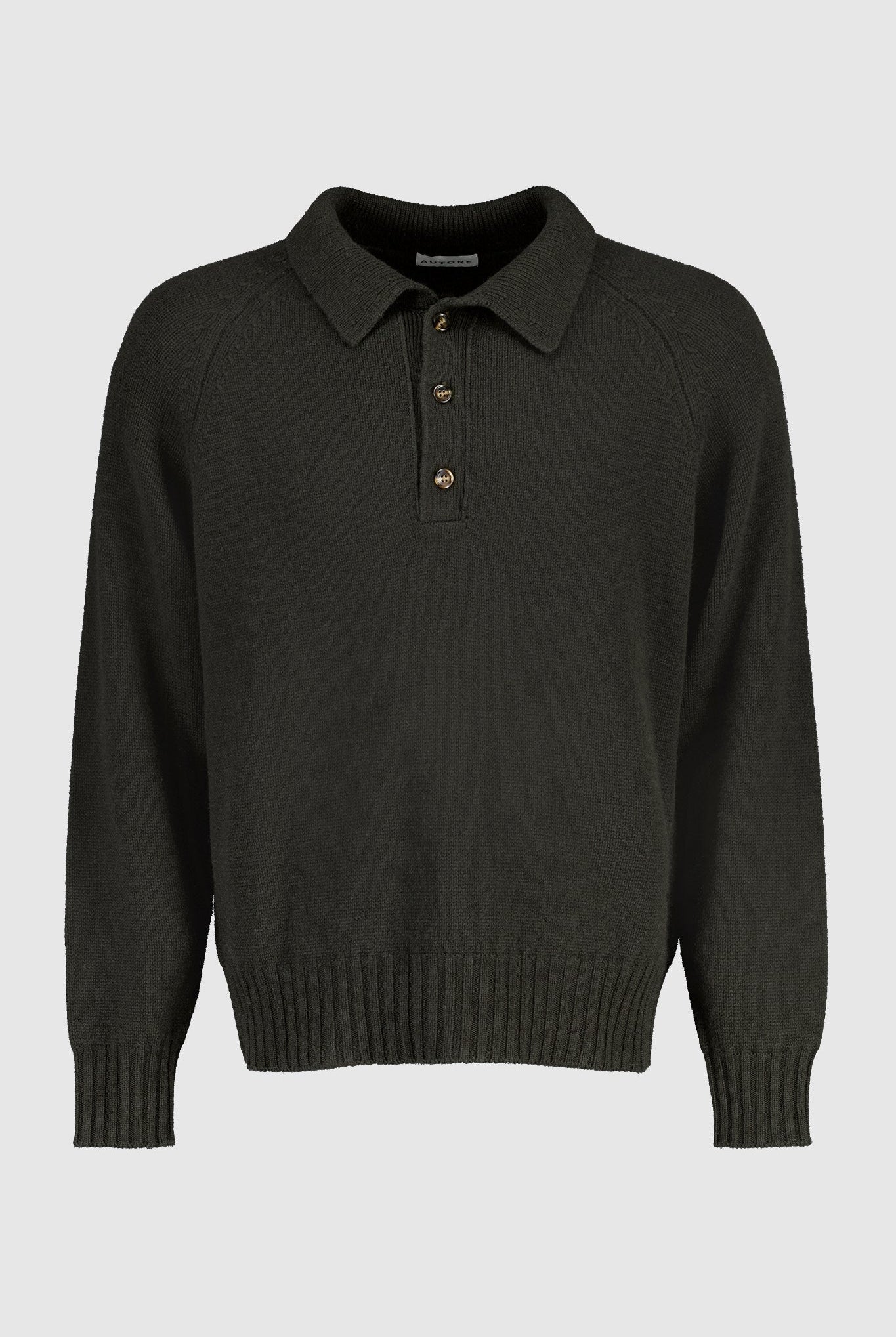 Maglia Polo Burton In Lana E Cashmere - Maglioni - Autore - Autore
