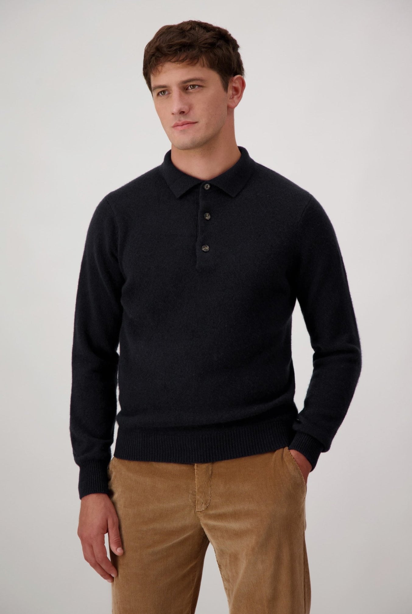Maglia Polo Scheffler In Lana E Cashmere - Maglioni - Autore - Autore