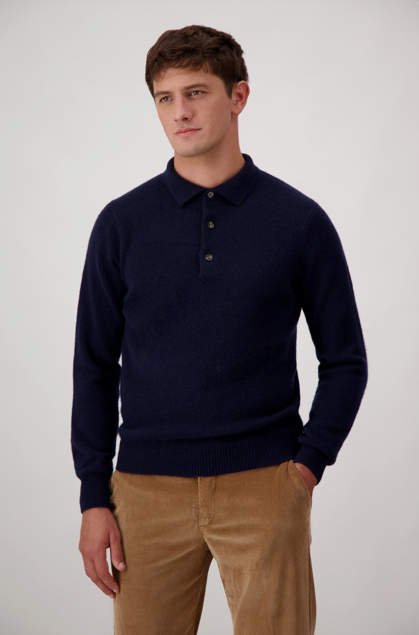 Maglia Polo Scheffler In Lana E Cashmere - Maglioni - Autore - Autore
