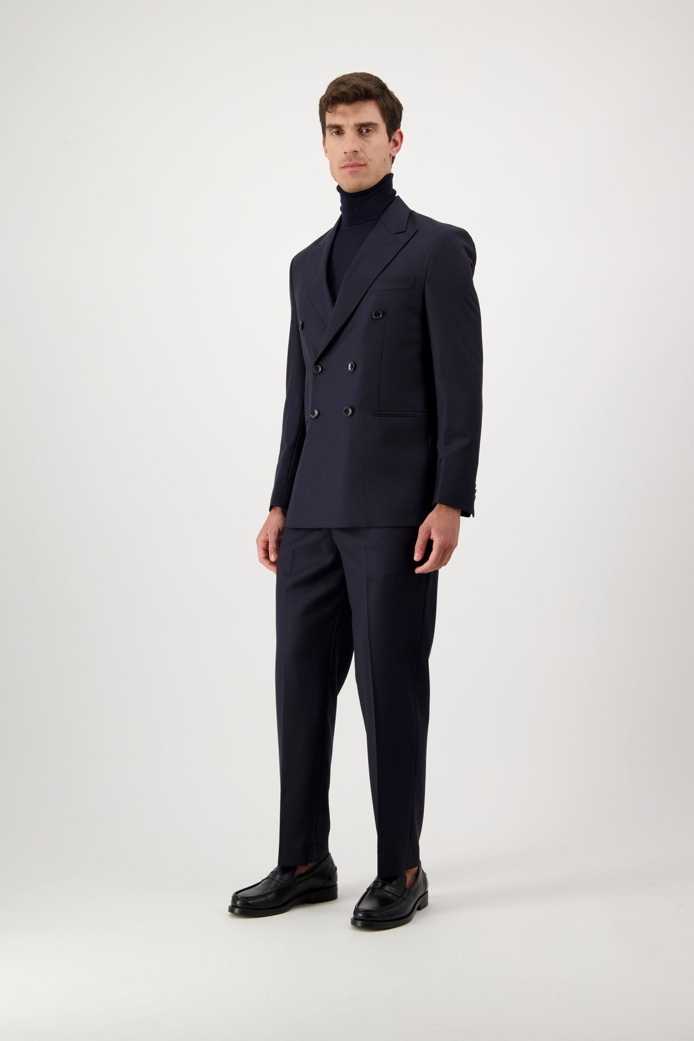 Pantalone Basquiat In Lana blu - Pantaloni - Autore - Autore