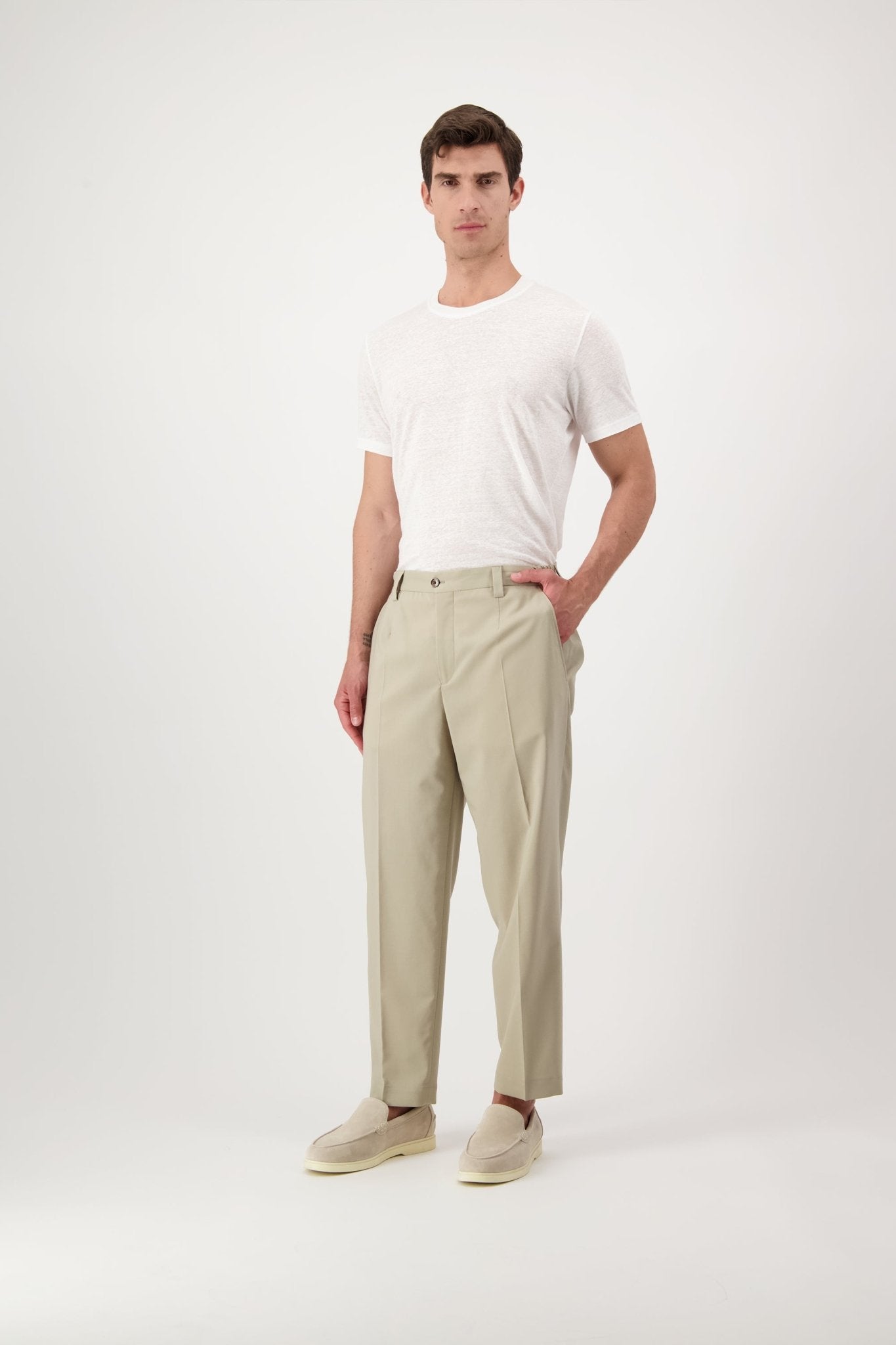 Pantalone Portofinos in Lana - Pantaloni - Autore - Autore