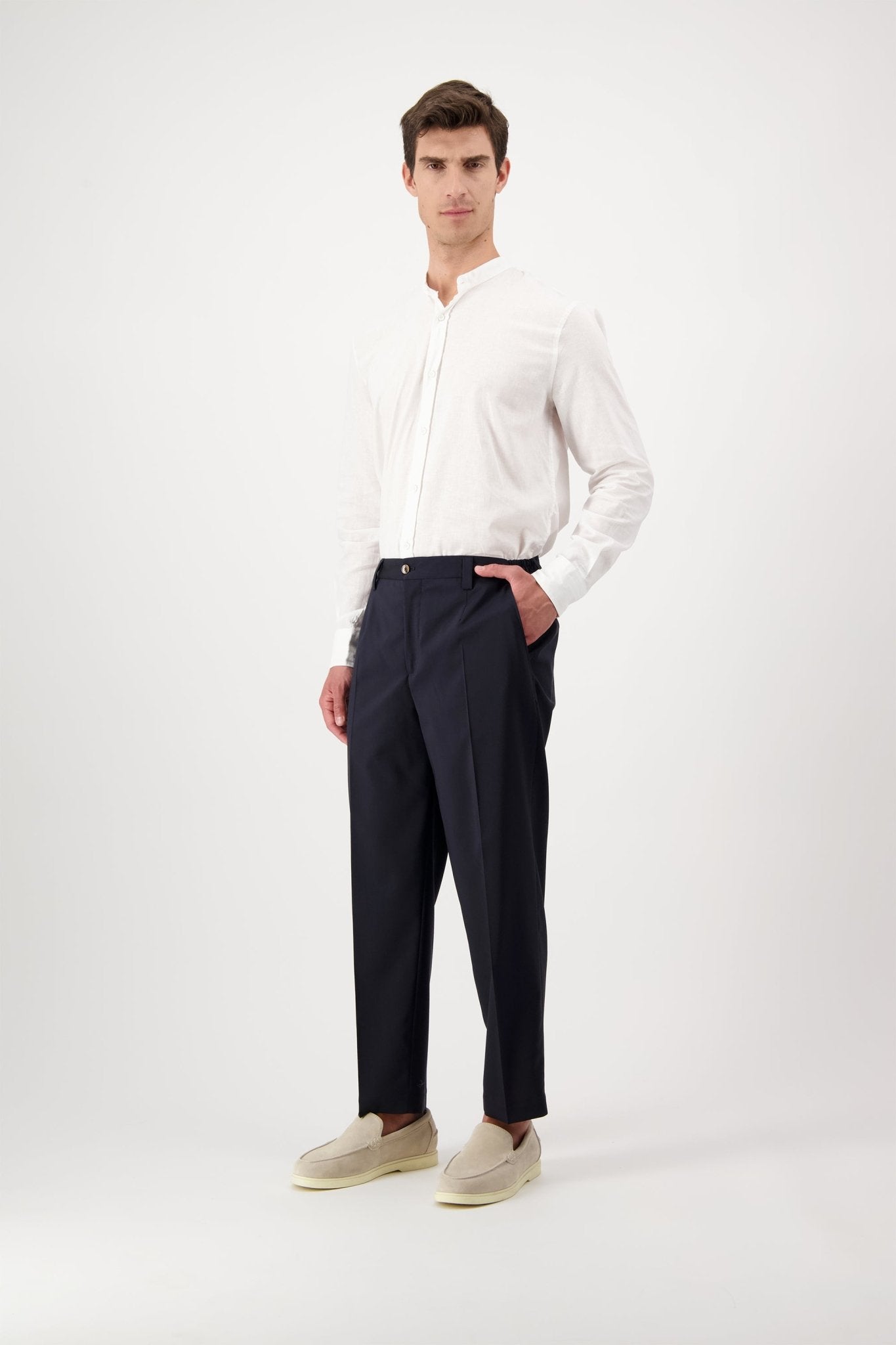 Pantalone Portofinos in lana vergine - Pantaloni - Autore - Autore