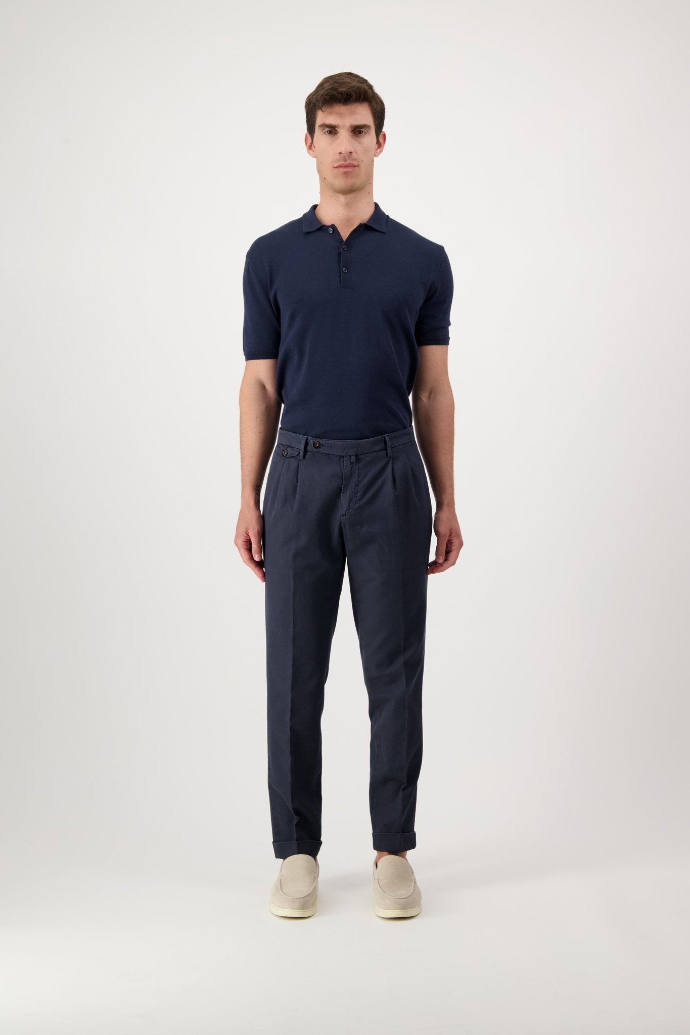 Pantaloni BG02 in Cotone e Lino - Pantaloni - Autore - Autore