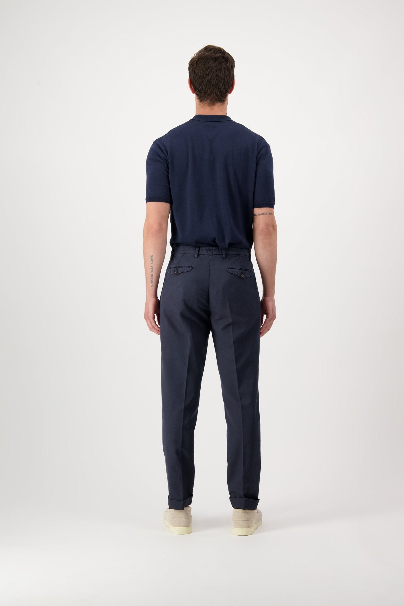 Pantaloni BG02 in Cotone e Lino - Pantaloni - Autore - Autore