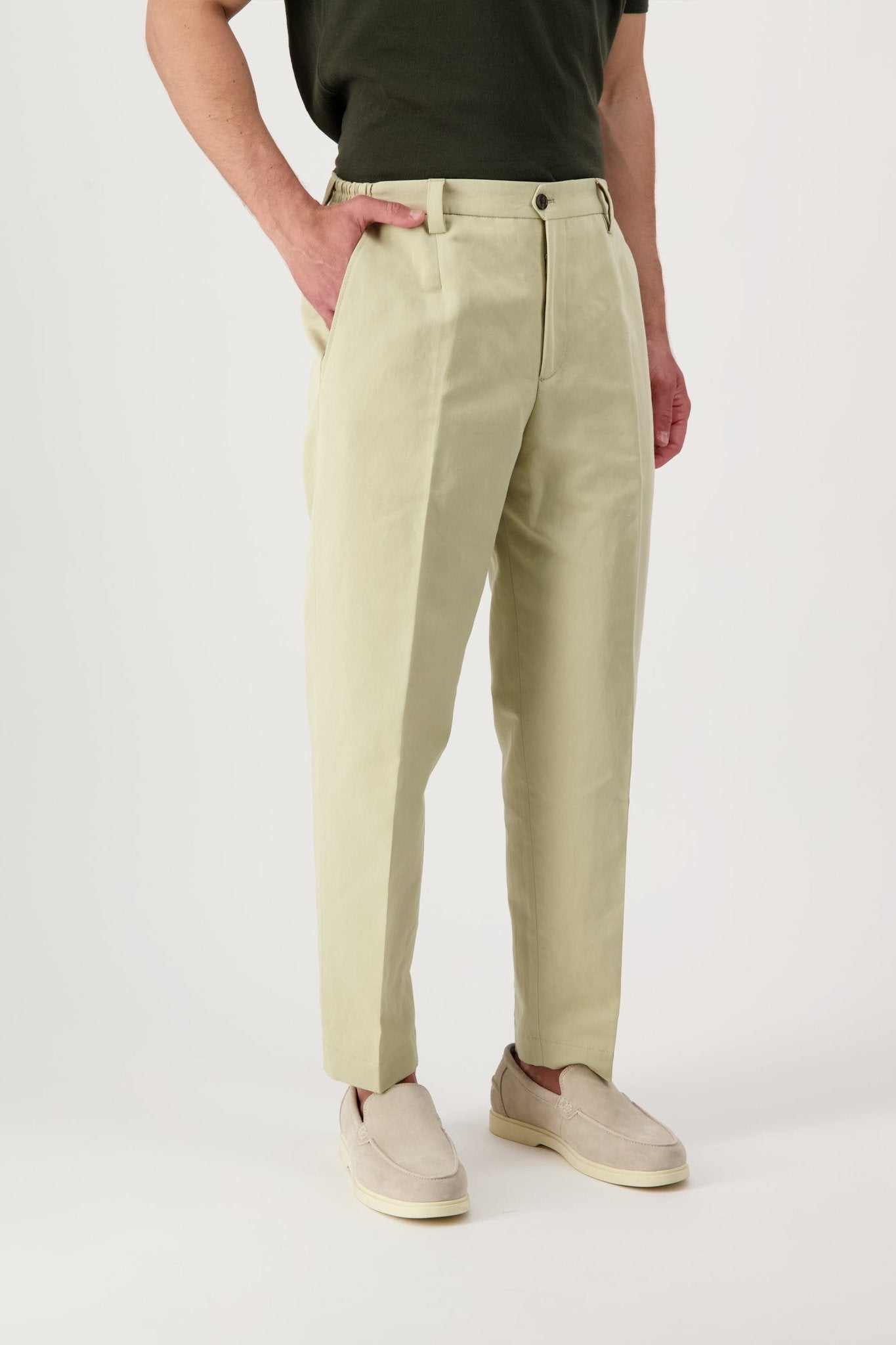 Portofinos Pantalone In Cotone e Lino - Pantaloni - Autore - Autore