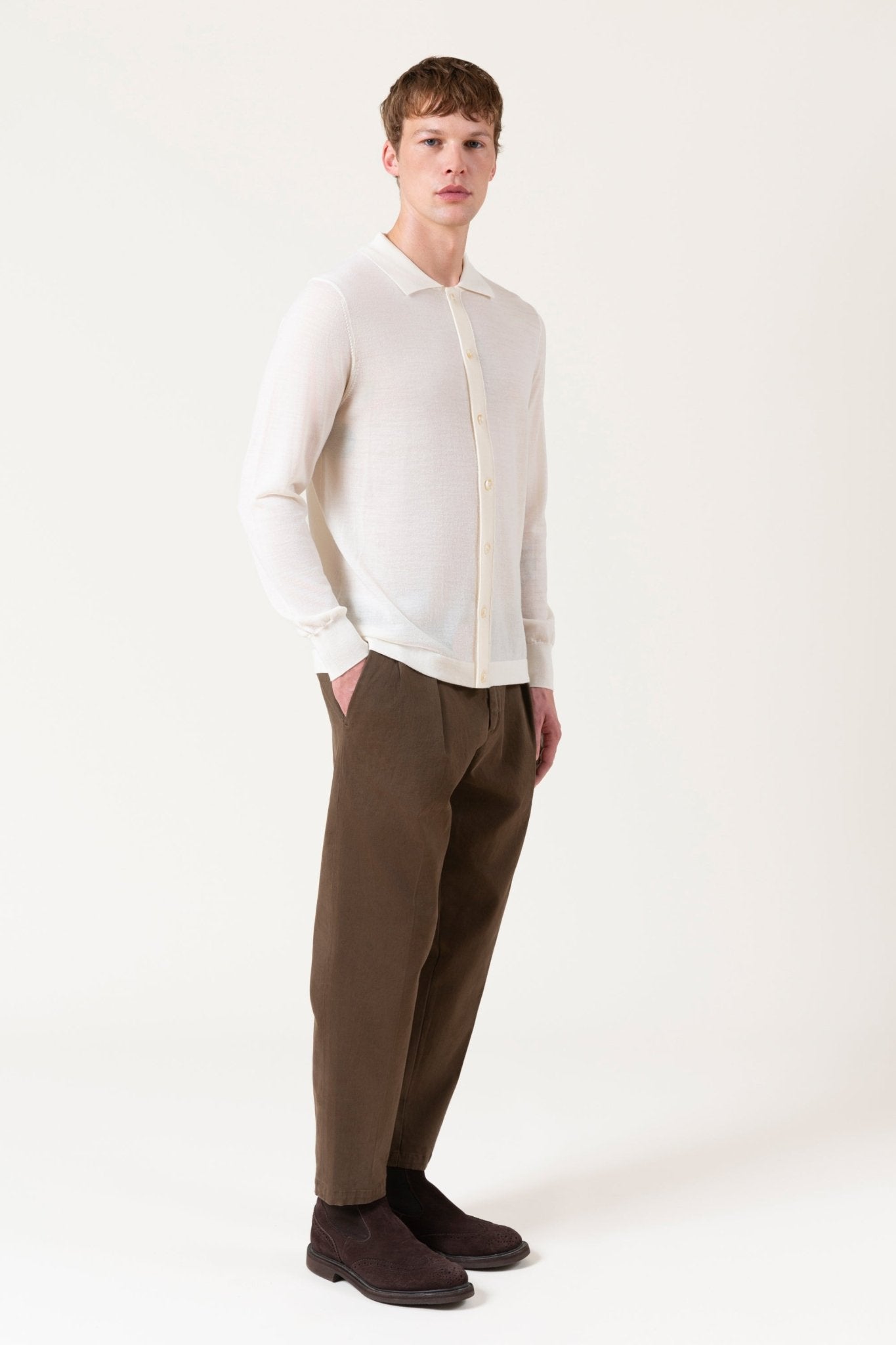 Autore Brando Pantalone In Cotone - Pantaloni - autore - brand - Autore