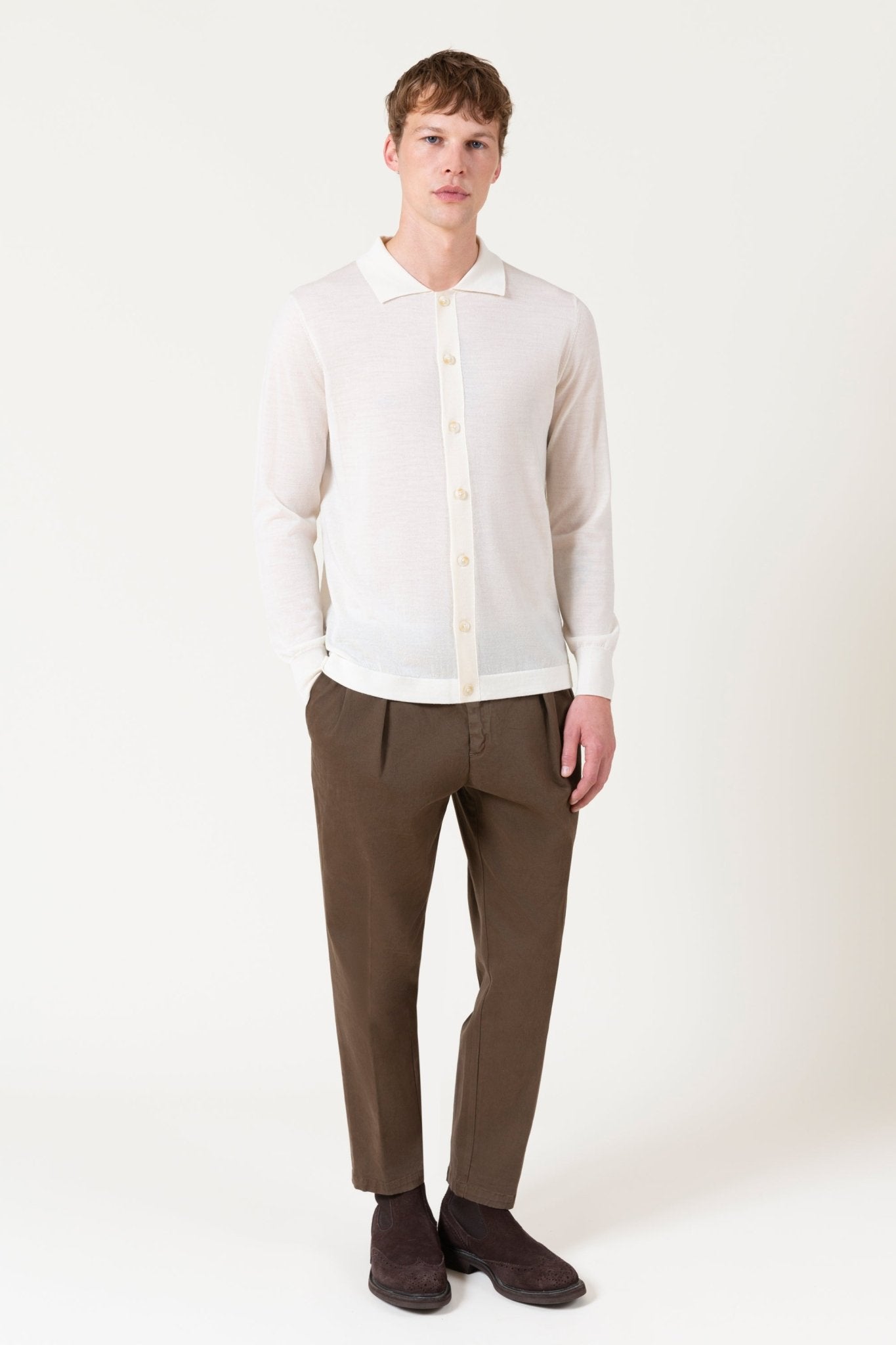 Autore Brando Pantalone In Cotone - Pantaloni - autore - brand - Autore