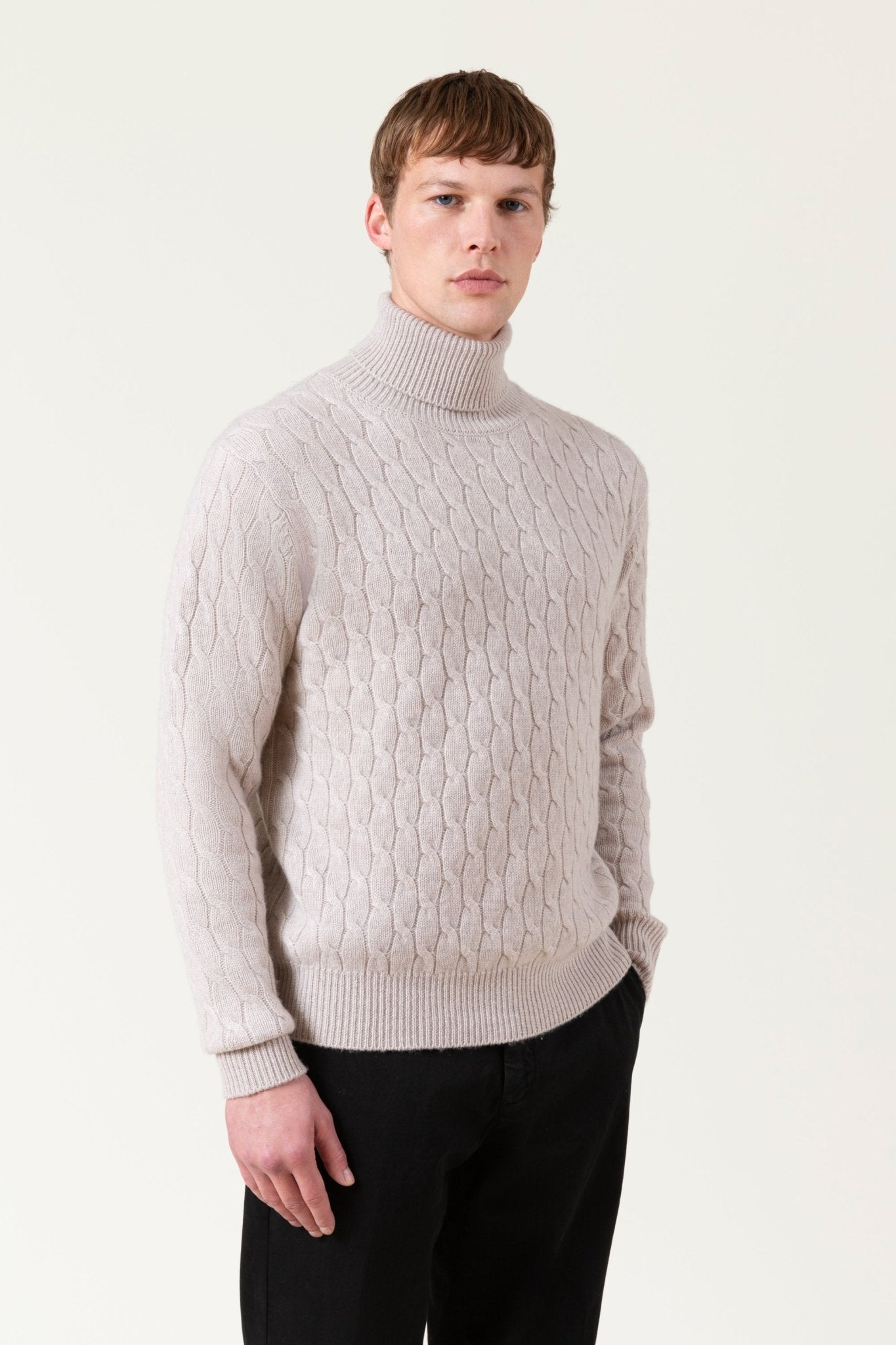 Autore Curtis Maglia Dolcevita Lana E Cashmere - Maglioni - autore - brand - Autore