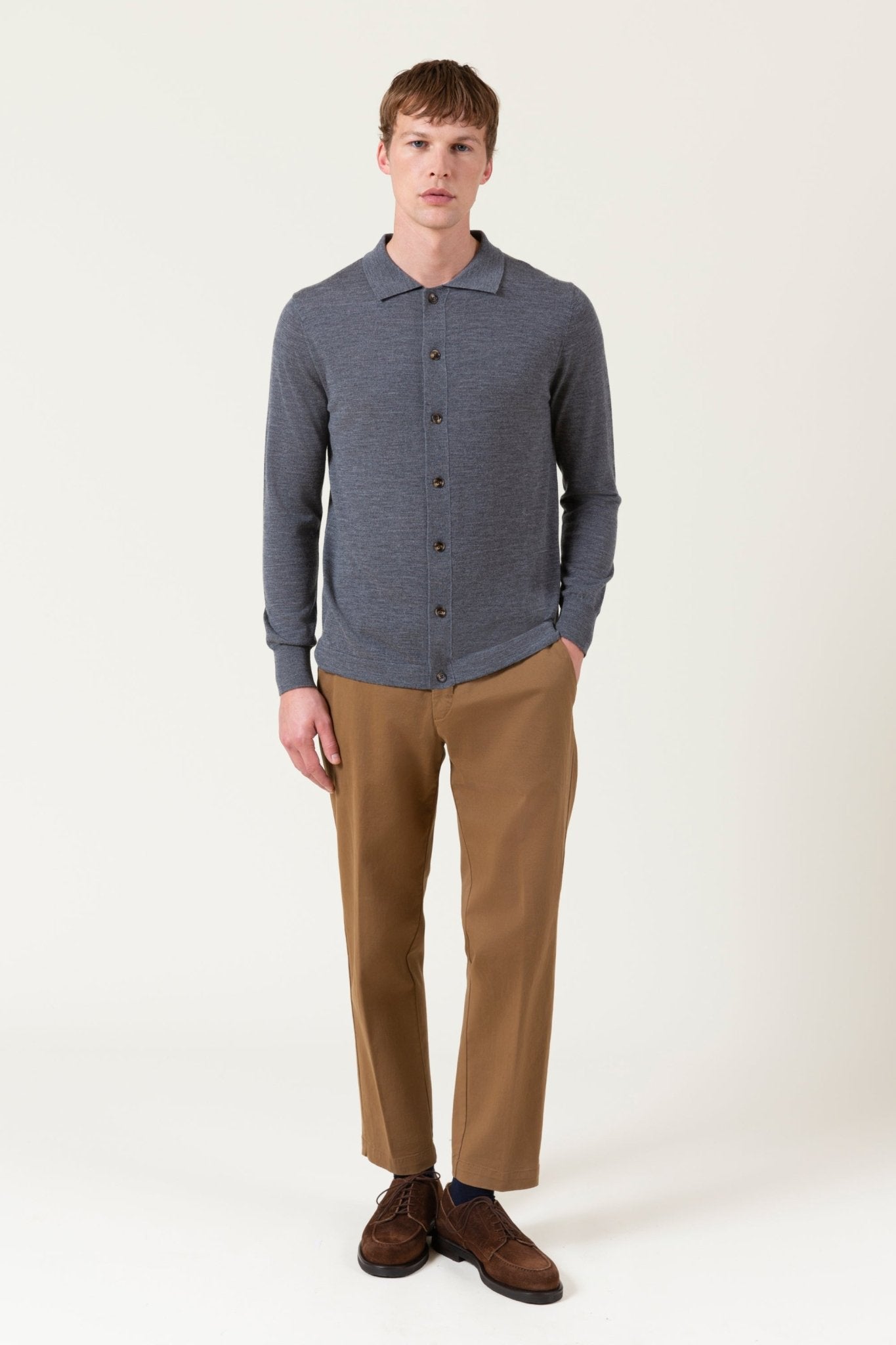 Autore Freeman Cardigan In Lana Merino - Maglioni - autore - brand - Autore