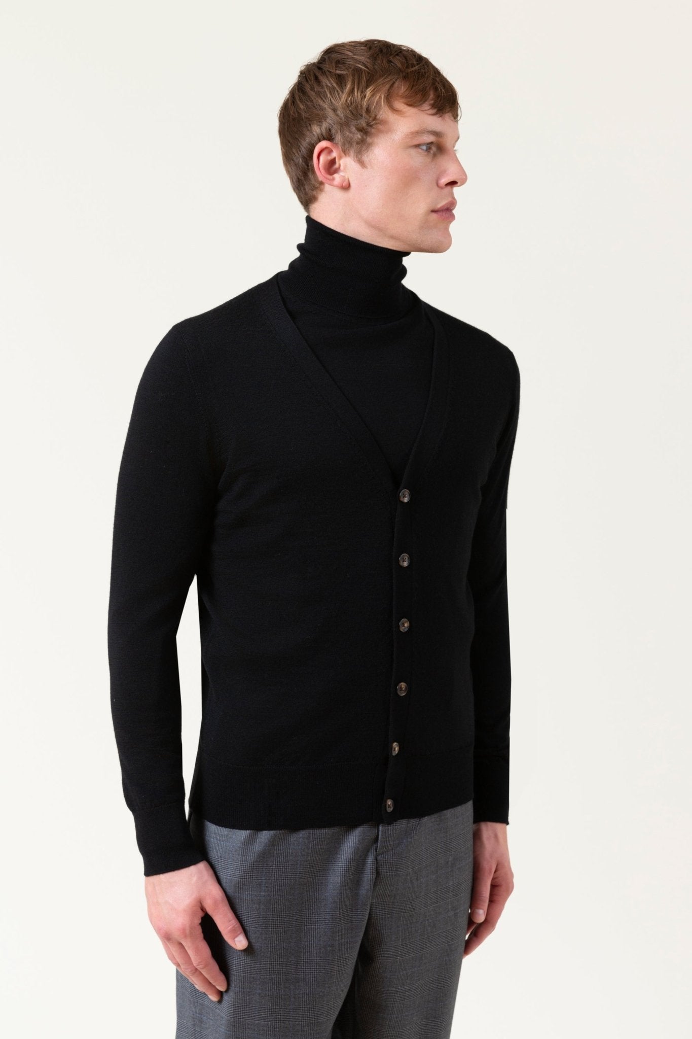 Autore Hoffman Cardigan In Lana Merino - Maglioni - autore - brand - Autore