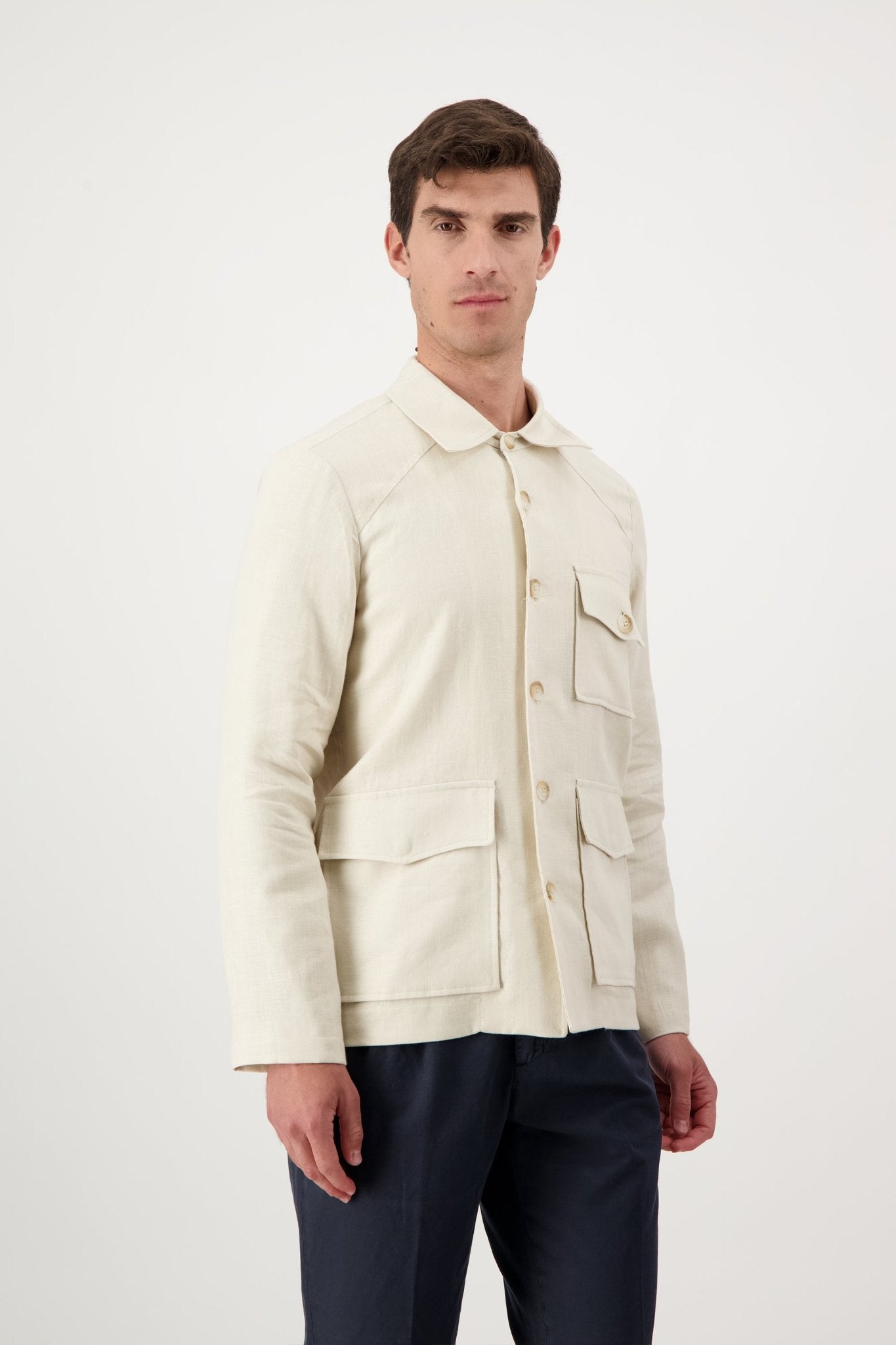 Giacca Camicia in Lino - Giacche - Autore - Autore