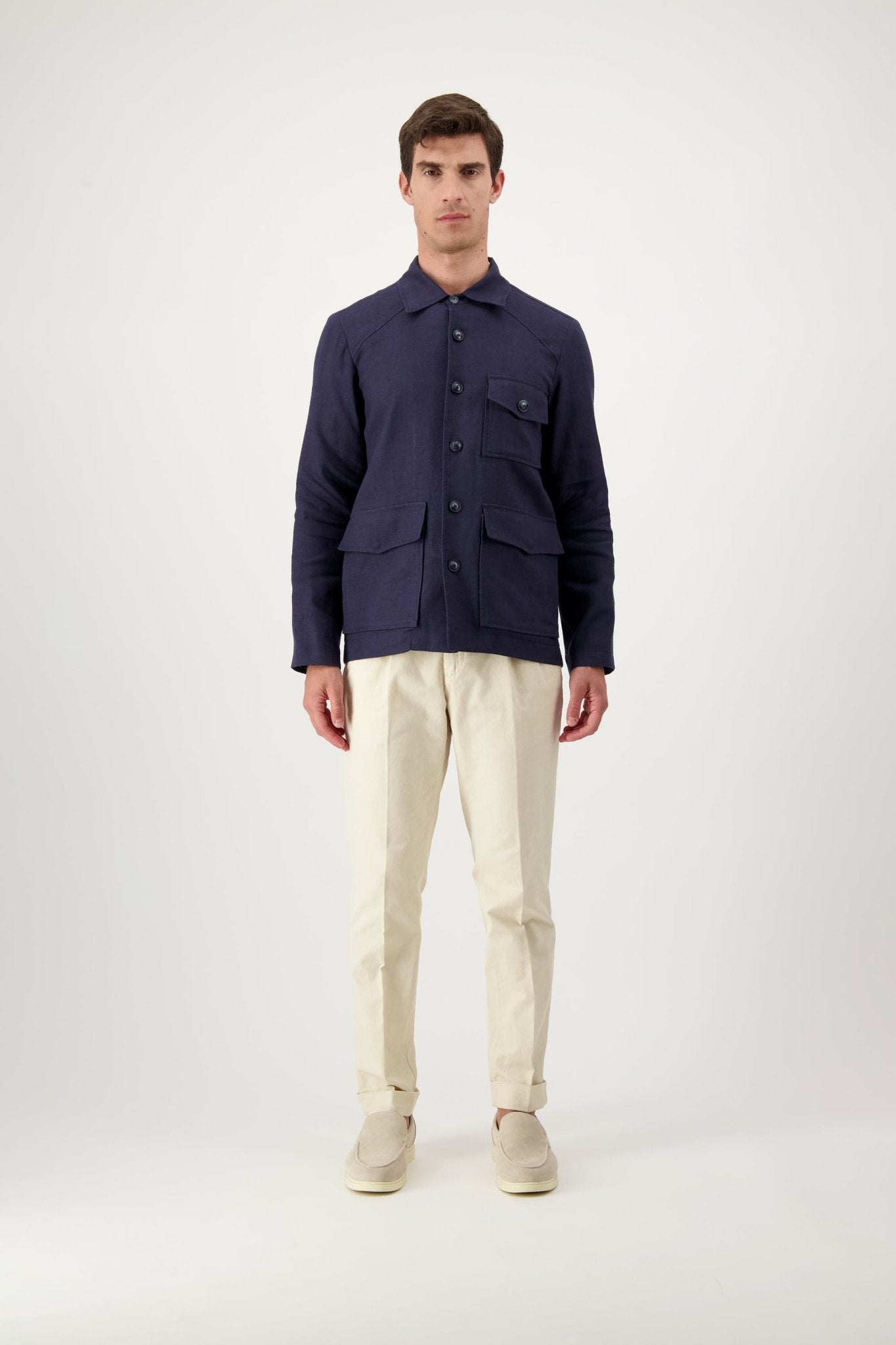 Giacca Camicia in Lino - Giacche - Autore - Autore