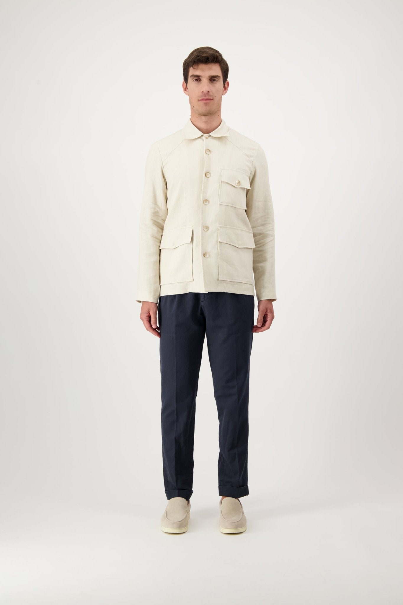 Giacca Camicia in Lino - Giacche - Autore - Autore