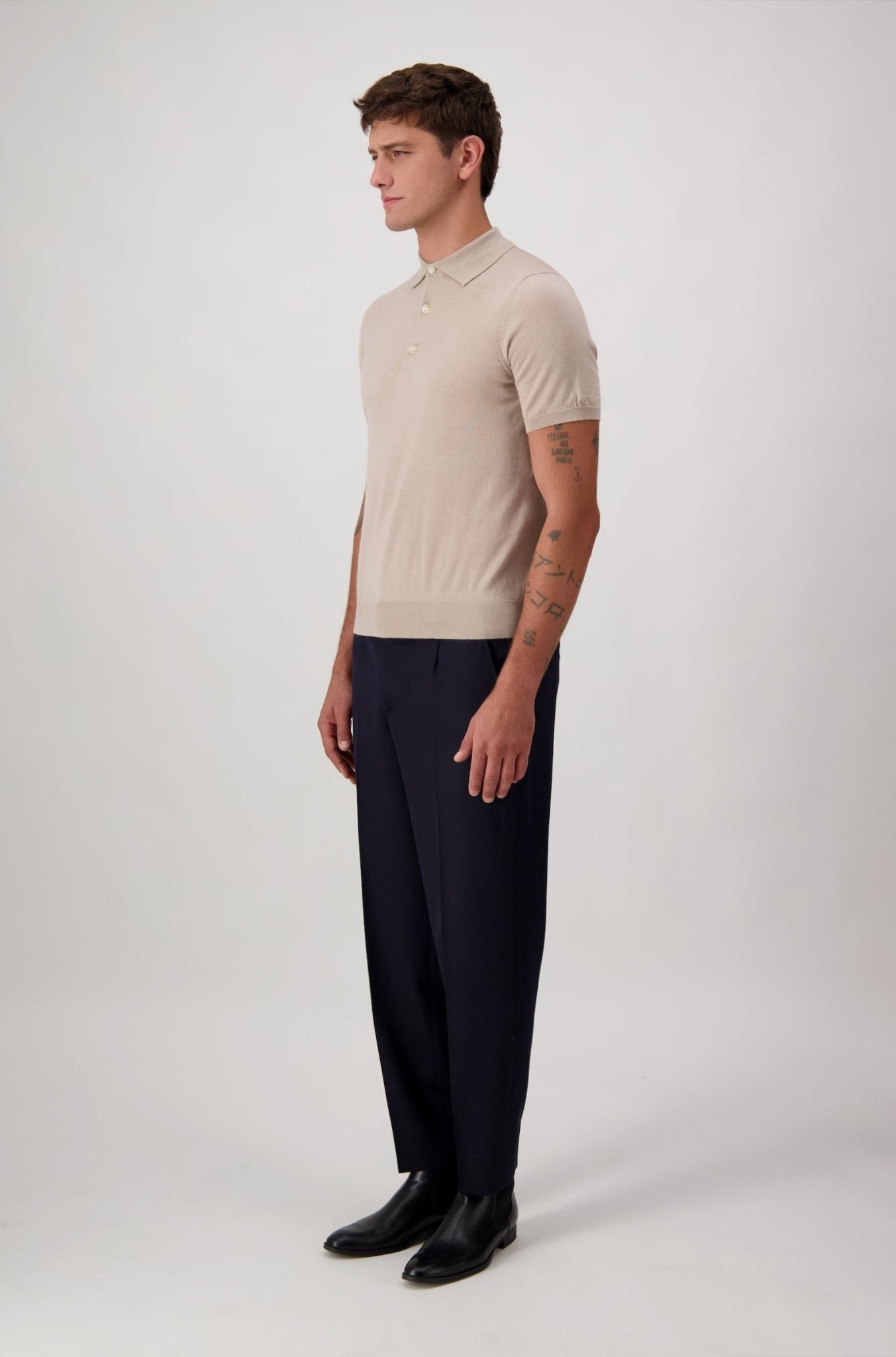 Maglia Aberg In Extrafine Lana Merino - Maglioni - Autore - Autore