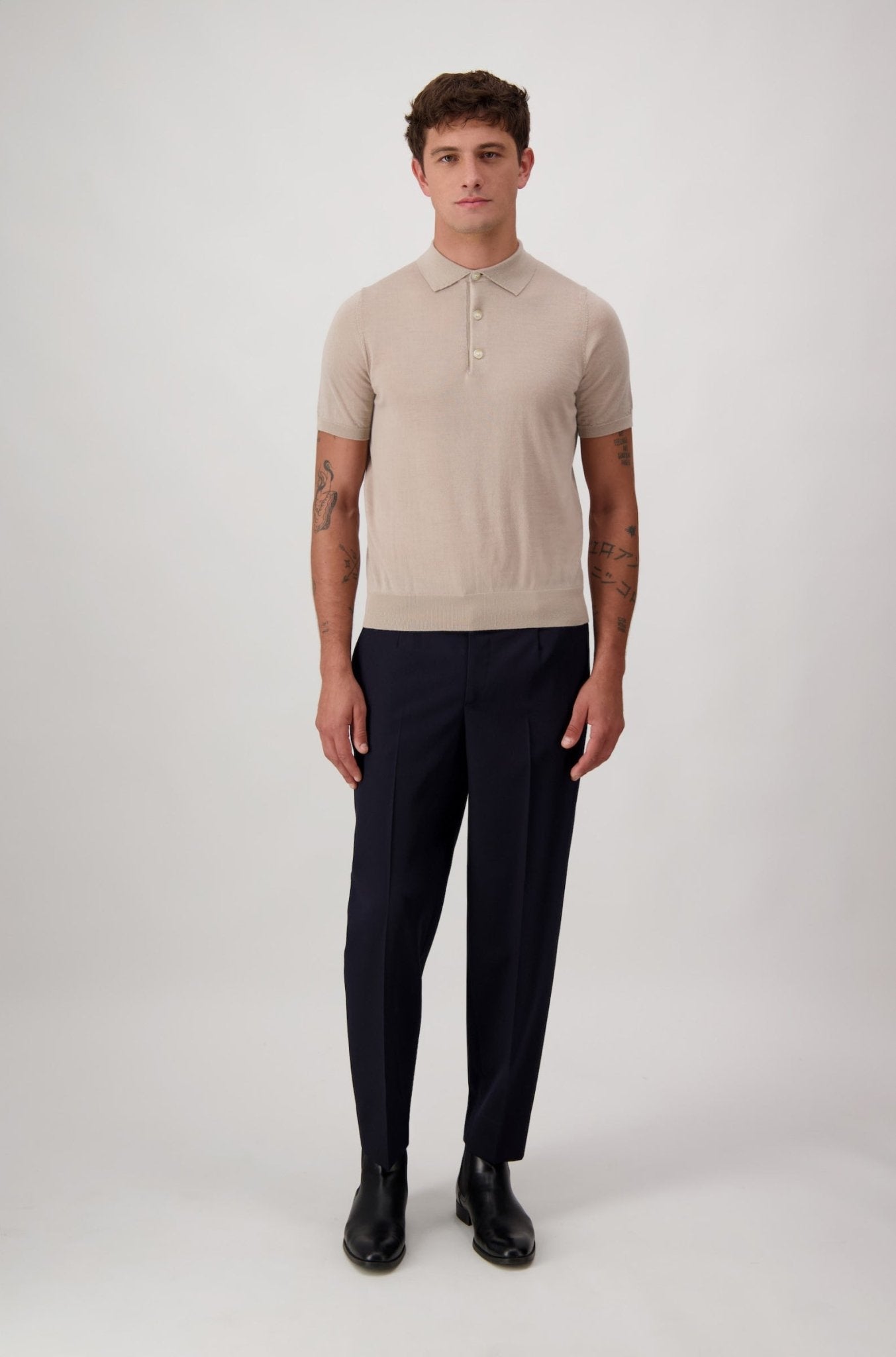 Maglia Aberg In Extrafine Lana Merino - Maglioni - Autore - Autore