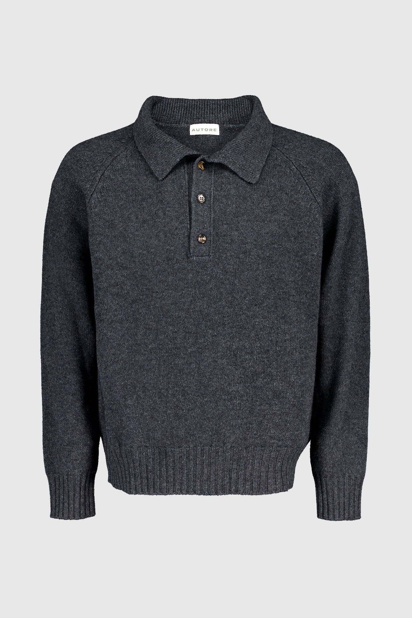 Maglia Polo Burton In Lana E Cashmere - Maglioni - Autore - Autore