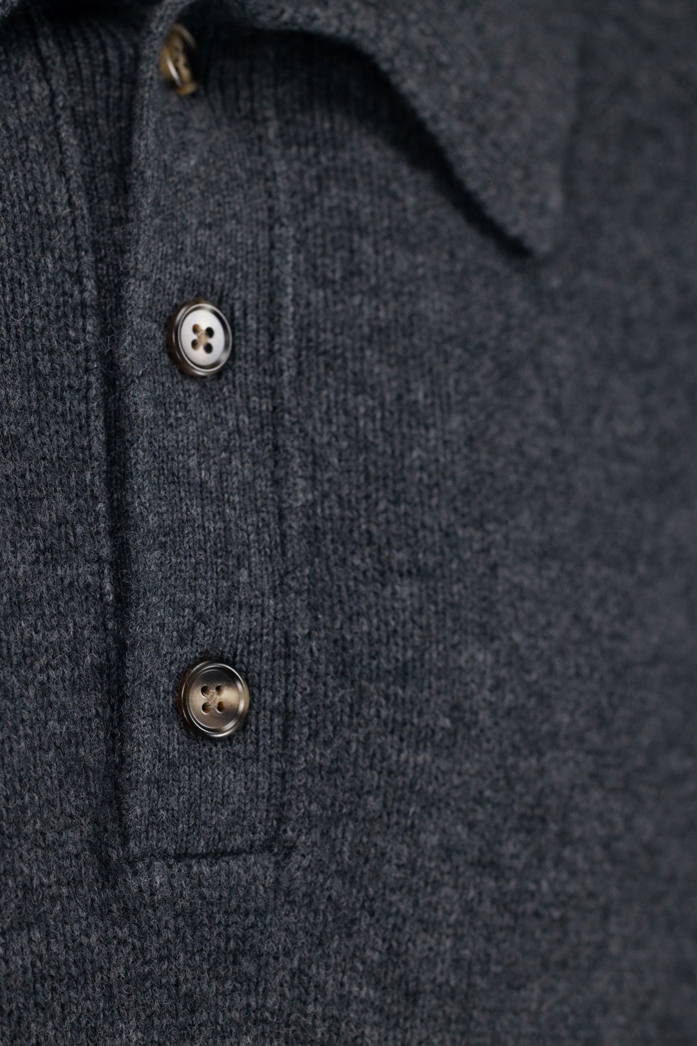 Maglia Polo Burton In Lana E Cashmere - Maglioni - Autore - Autore