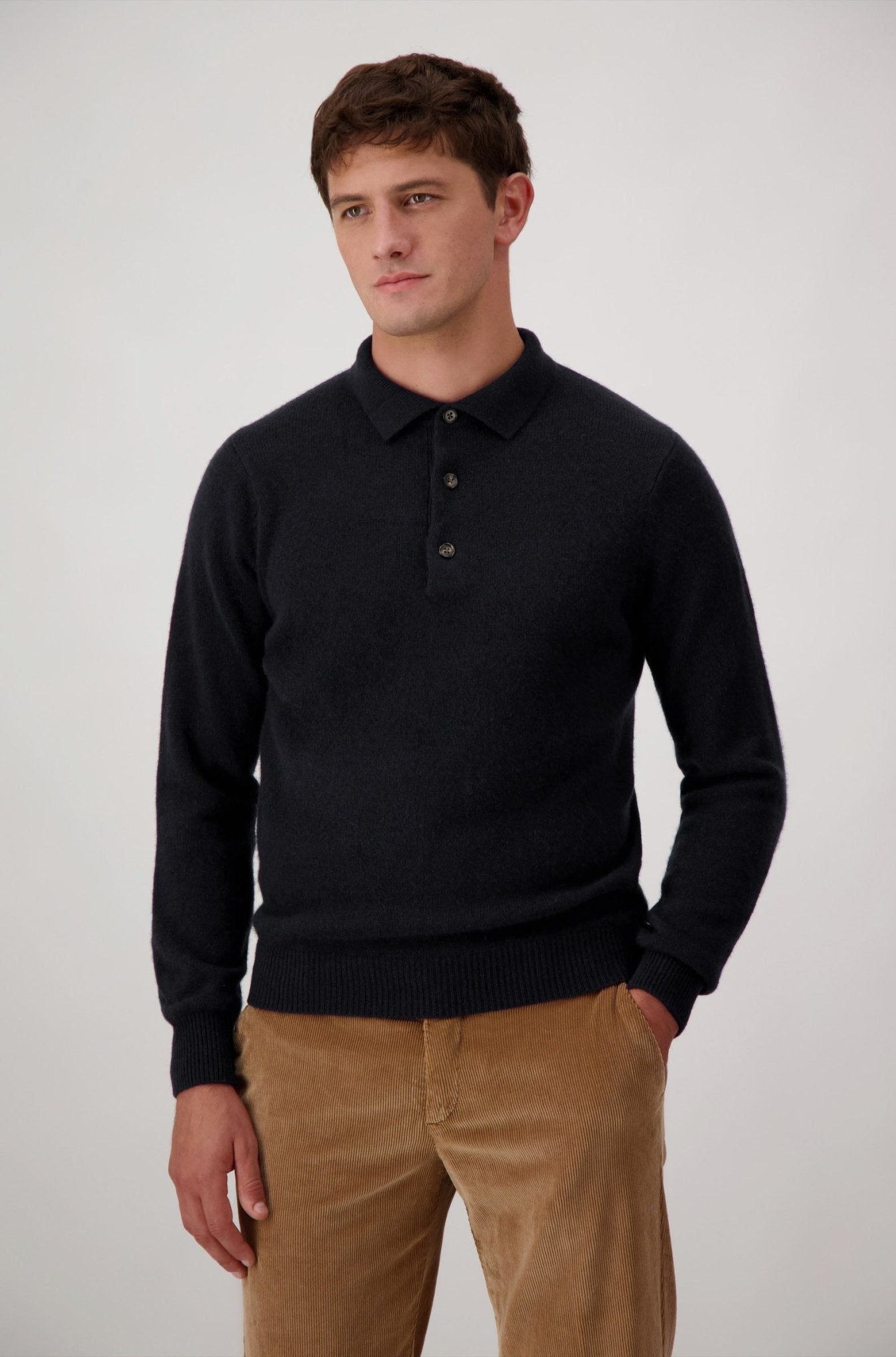 Maglia Polo Scheffler In Lana E Cashmere - Maglioni - Autore - Autore