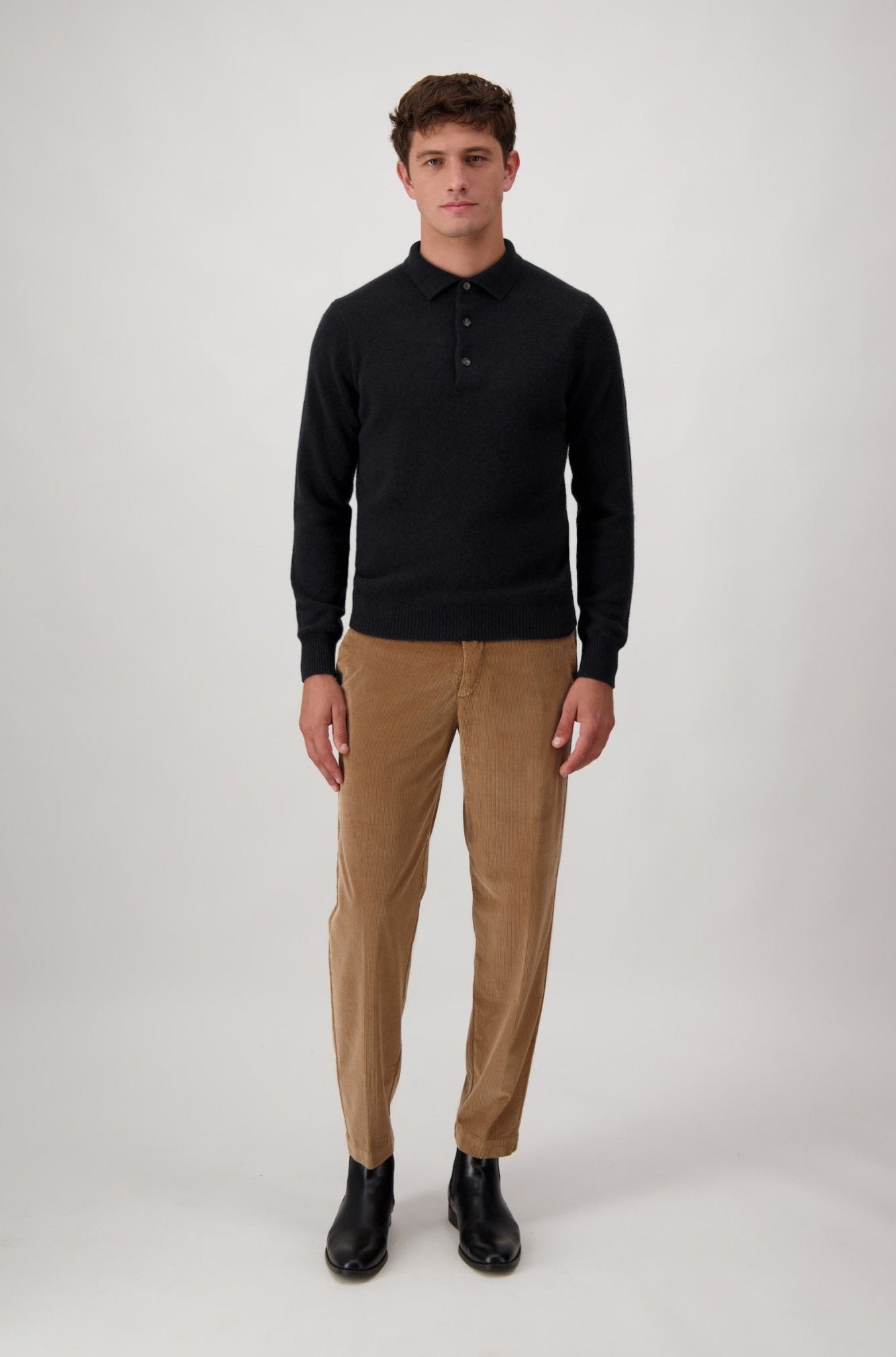 Maglia Polo Scheffler In Lana E Cashmere - Maglioni - Autore - Autore