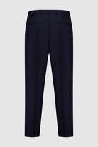 Pantalone Basquiat In Lana blu - Pantaloni - Autore - Autore