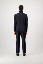 Pantalone Basquiat In Lana blu - Pantaloni - Autore - Autore