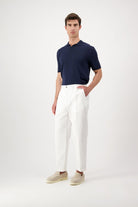 Pantalone Portofinos in Cotone e Lino - Pantaloni - Autore - Autore