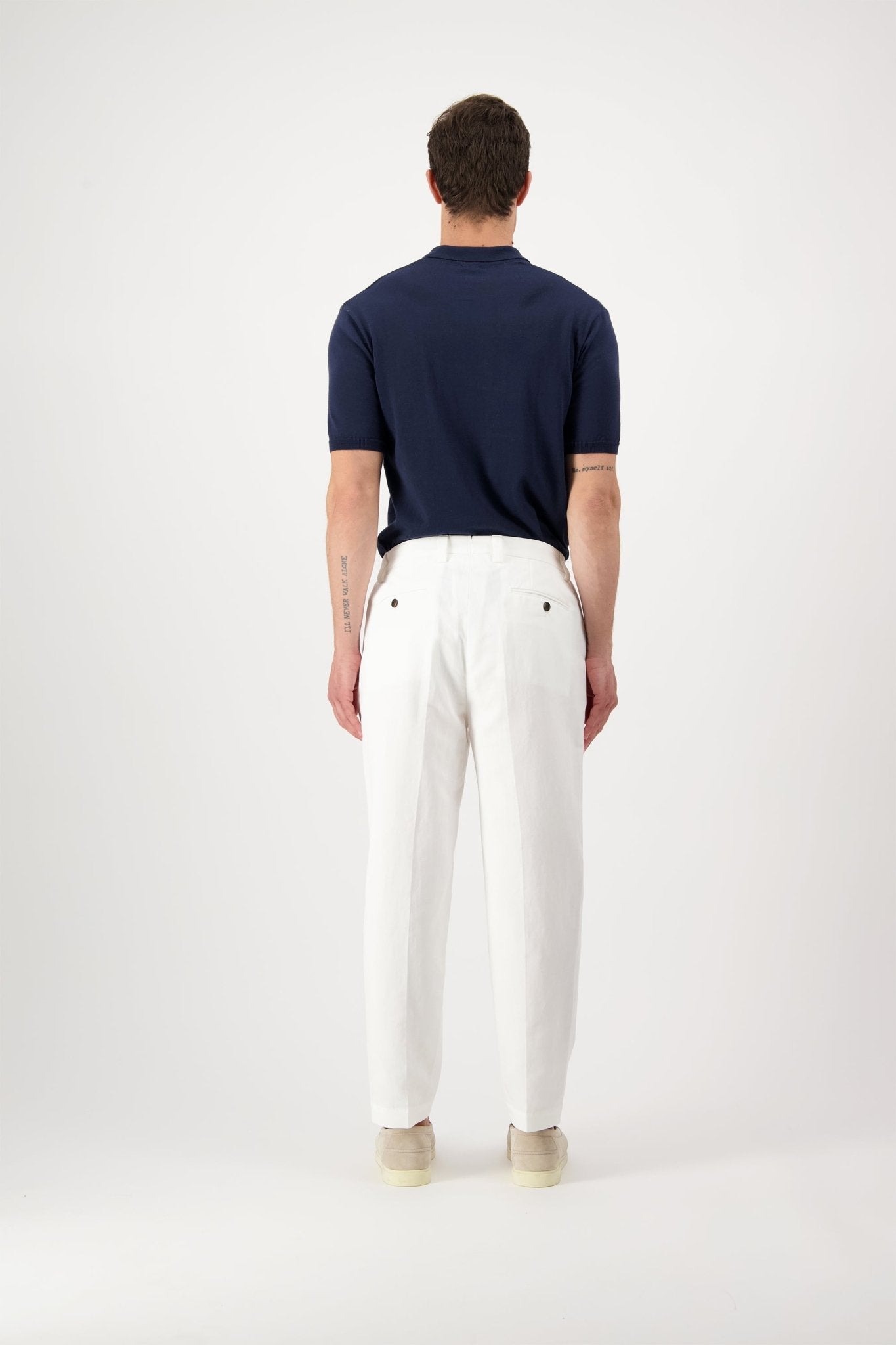 Pantalone Portofinos in Cotone e Lino - Pantaloni - Autore - Autore