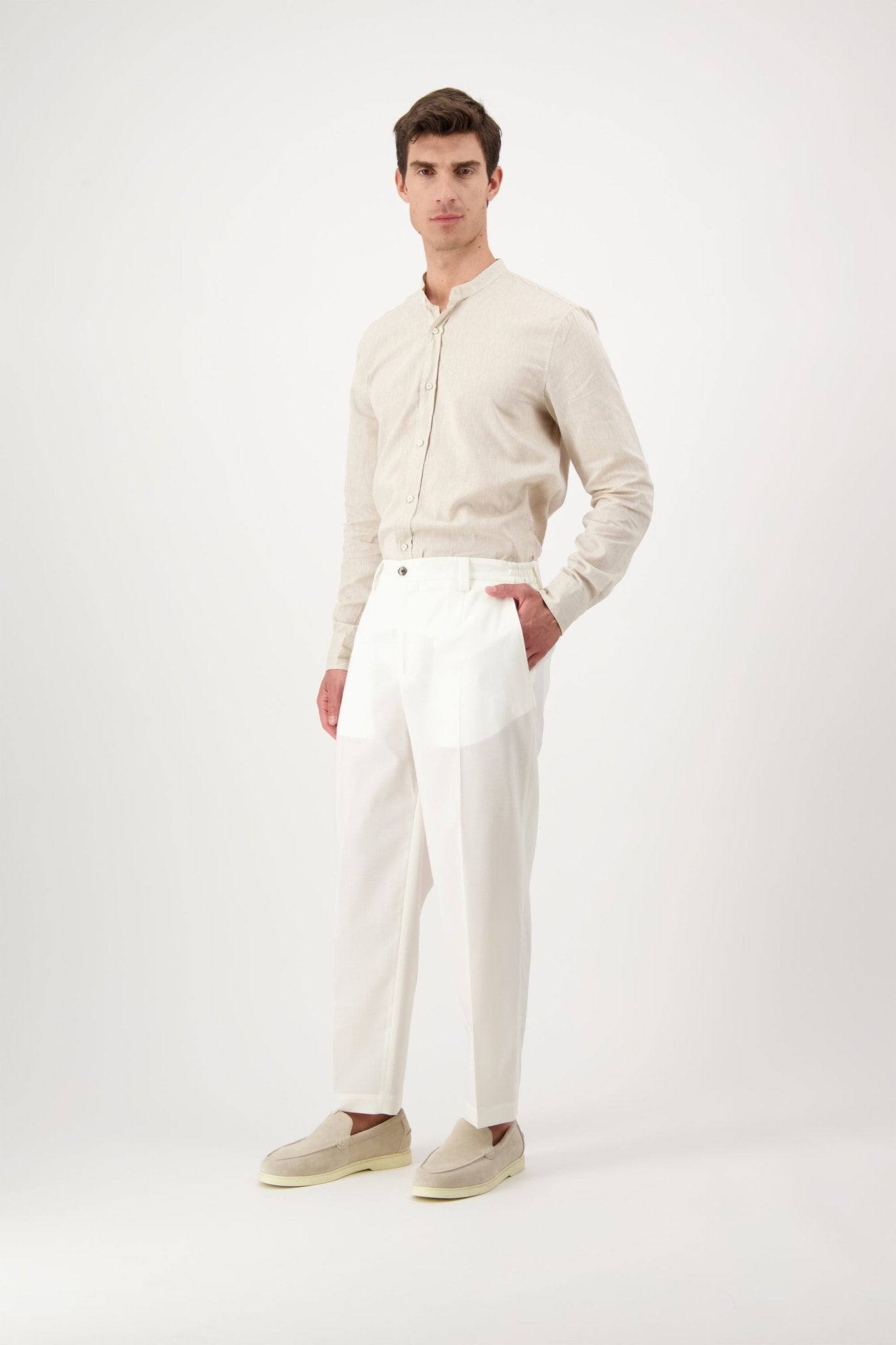 Pantalone Portofinos in Lana - Pantaloni - Autore - Autore