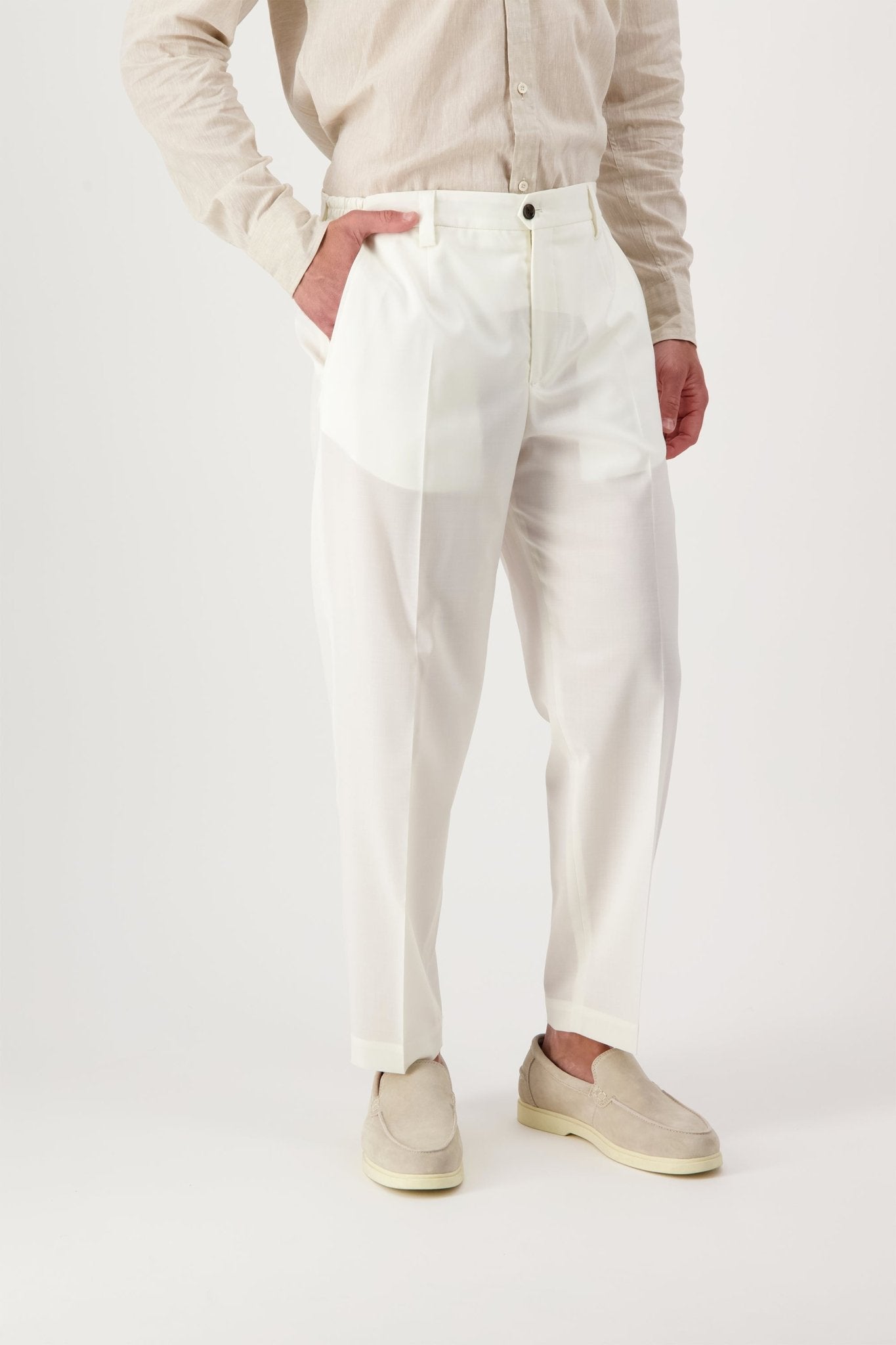 Pantalone Portofinos in Lana - Pantaloni - Autore - Autore