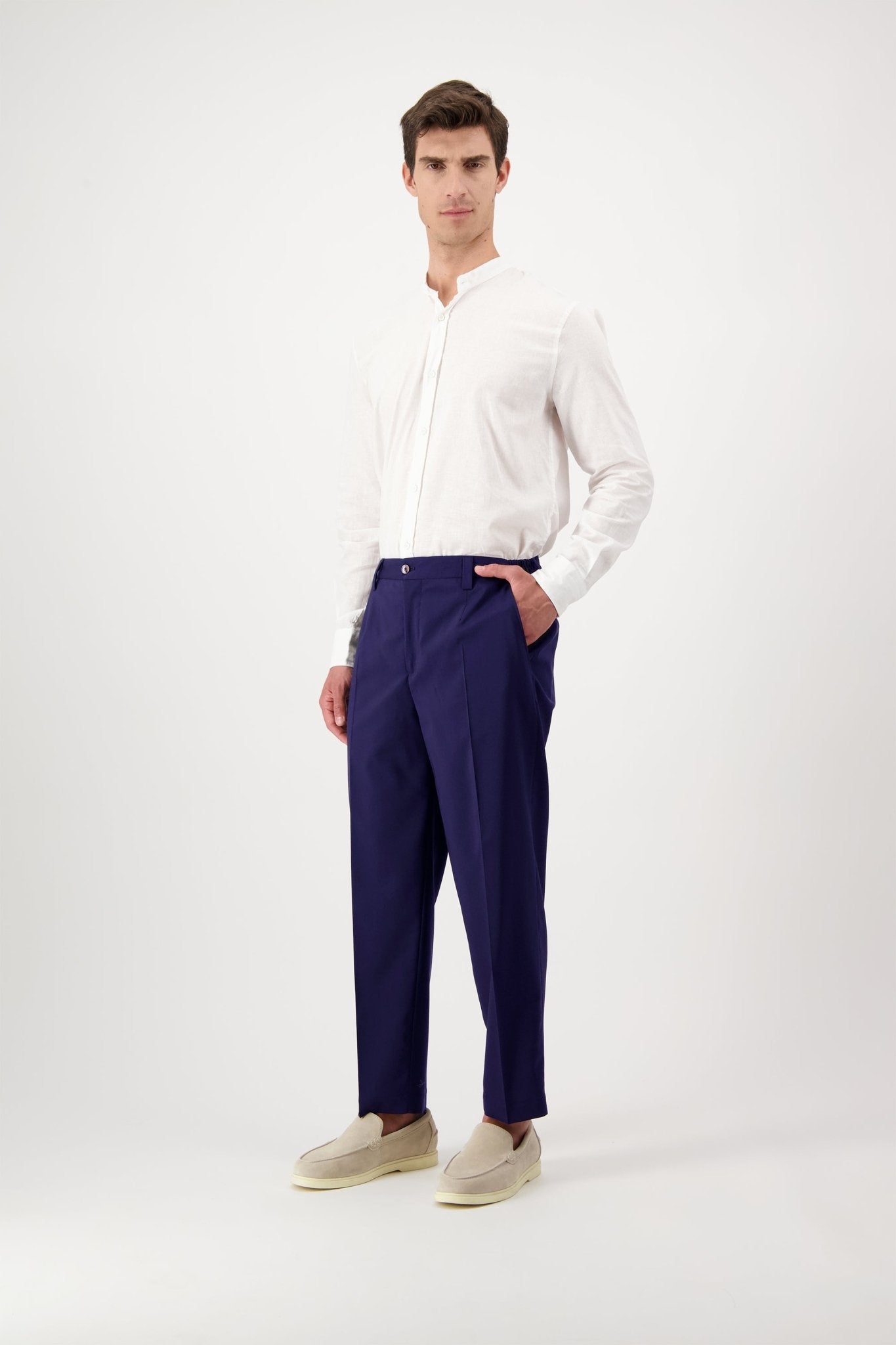 Pantalone Portofinos in lana vergine - Pantaloni - Autore - Autore