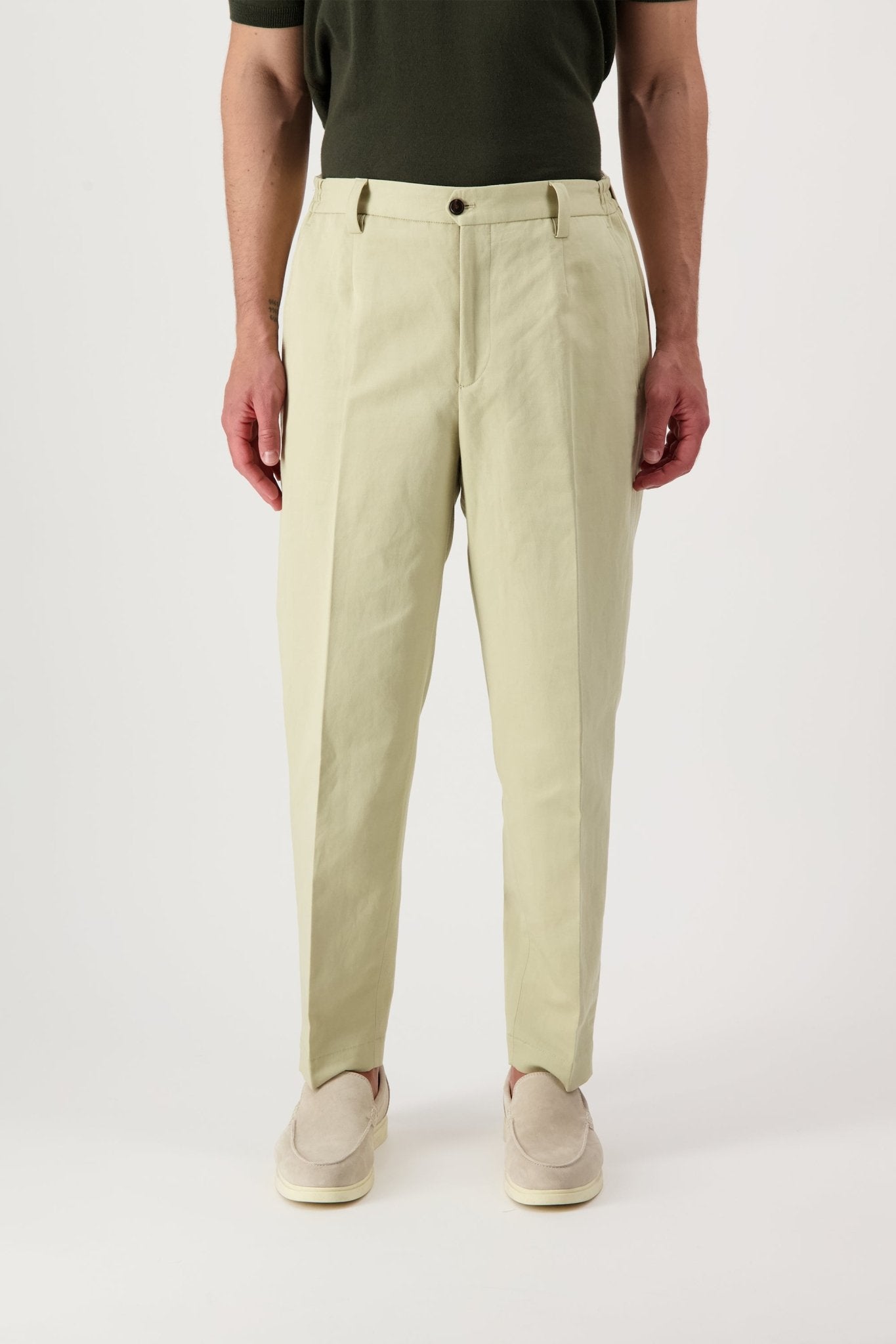 Portofinos Pantalone In Cotone e Lino - Pantaloni - Autore - Autore